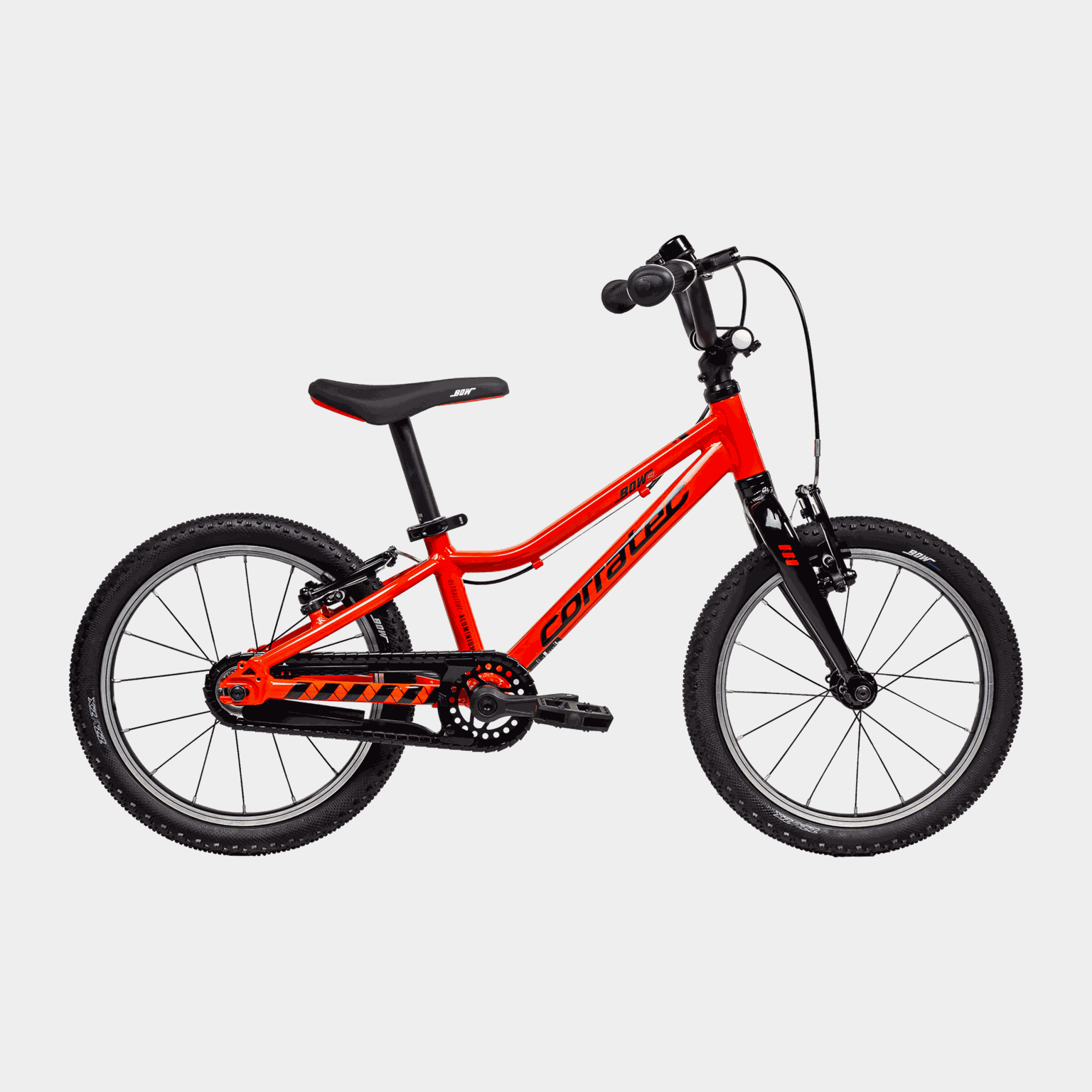 Bow SL 16" Glossy Orange 25, barnesykkel, 4 - 6 år - full image 1
