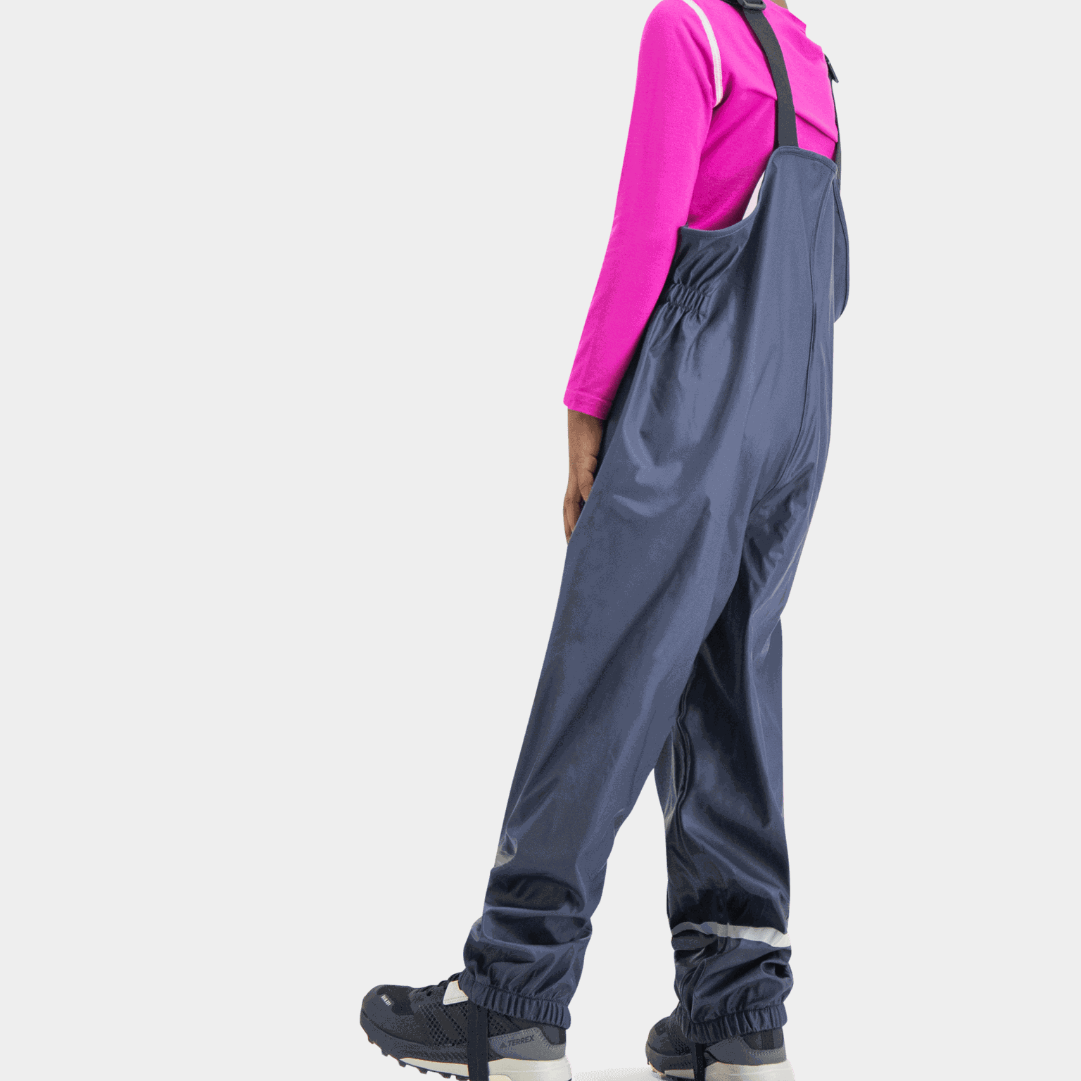 Kattegat Rain Bib Pants, regnbukse, barn - full image 2