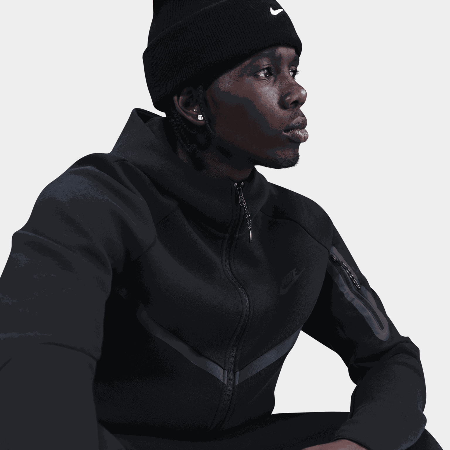Tech Fleece Windrunner Hoodie, hettejakke, herre - full image 4