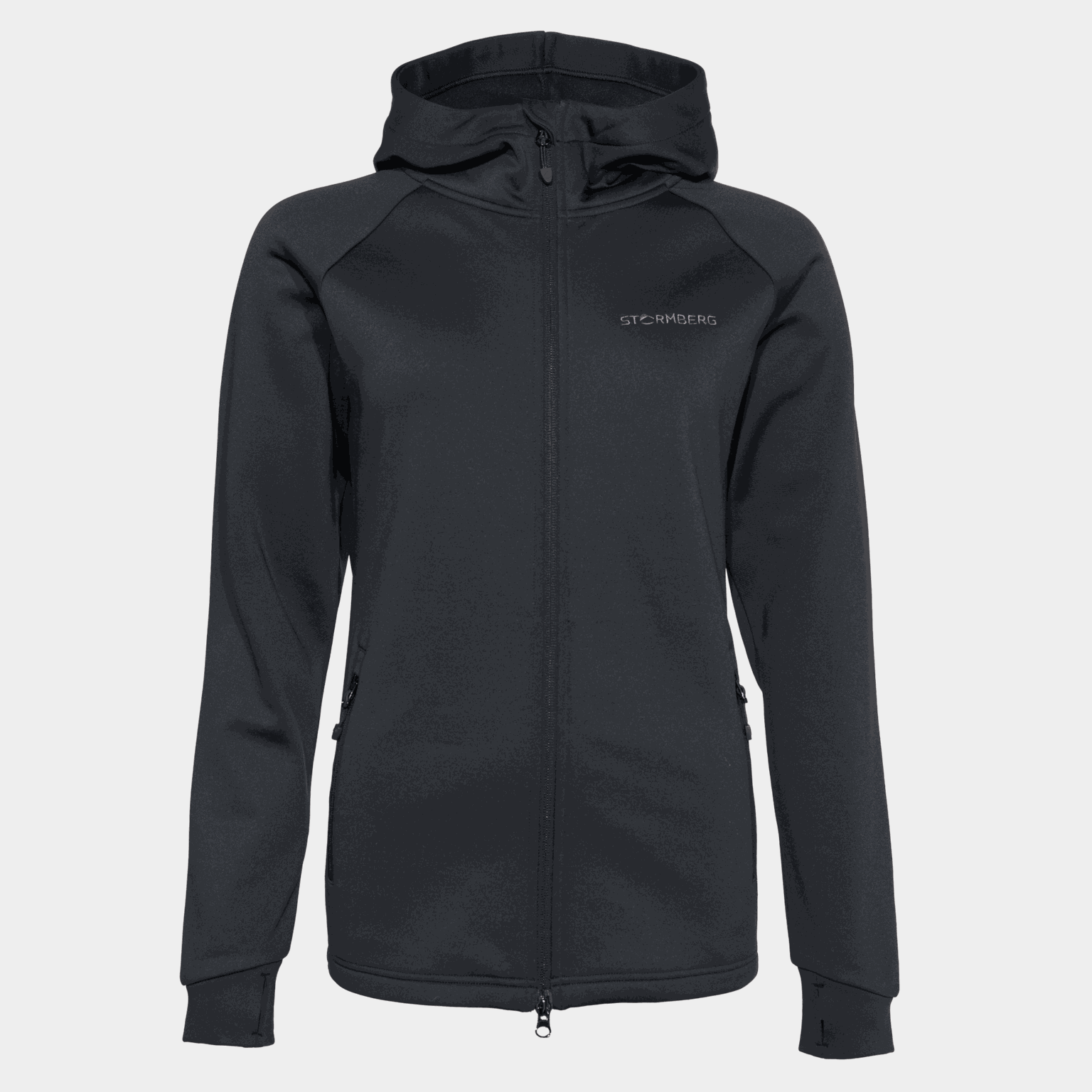 Storen Hooded Jacket fleecejakke, dame - full image 1