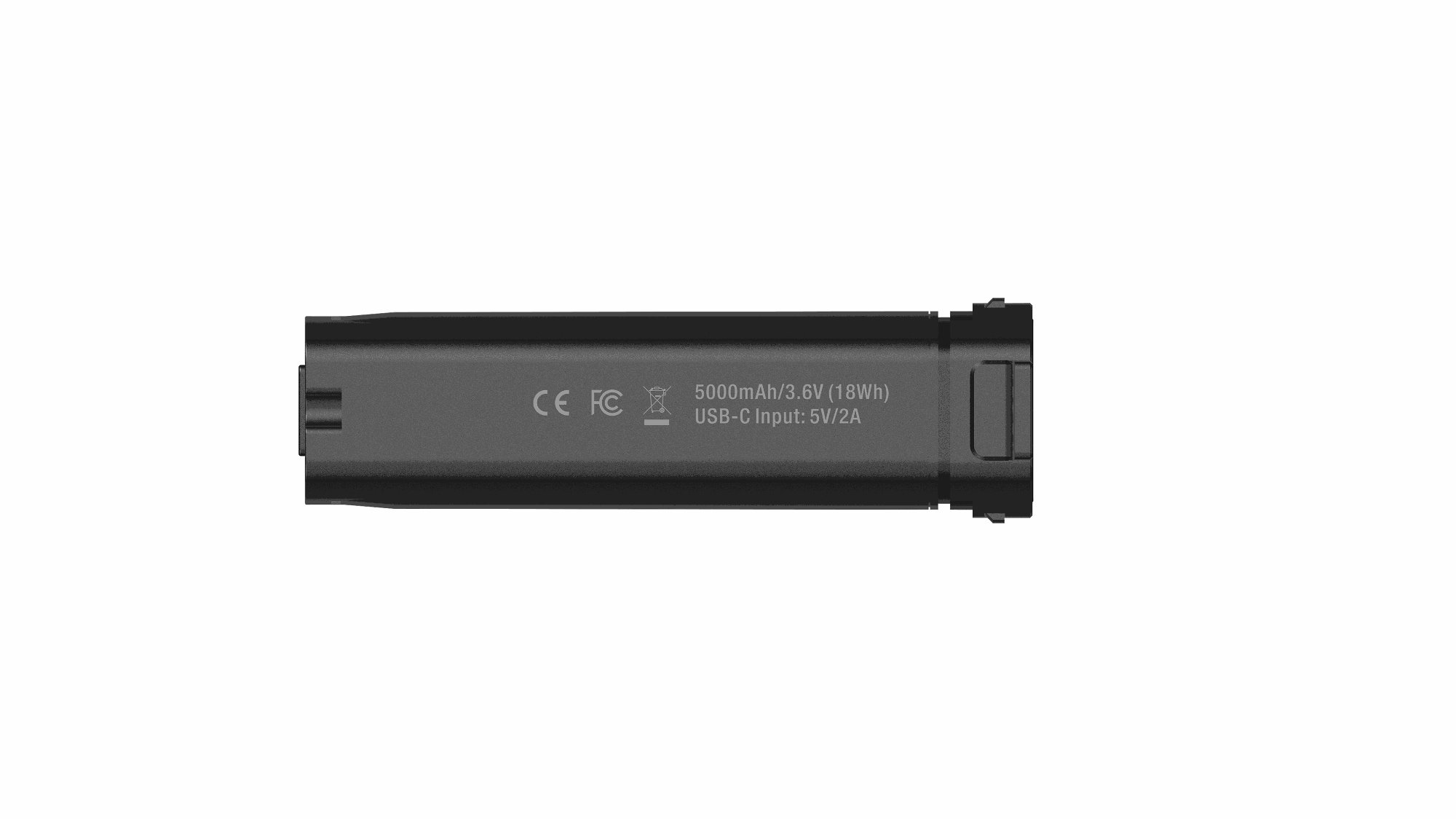 MJ-6550 Bat. Cell (Allty 1500S), batteripatron for Allty 1500S-sykkellykt - full image 2