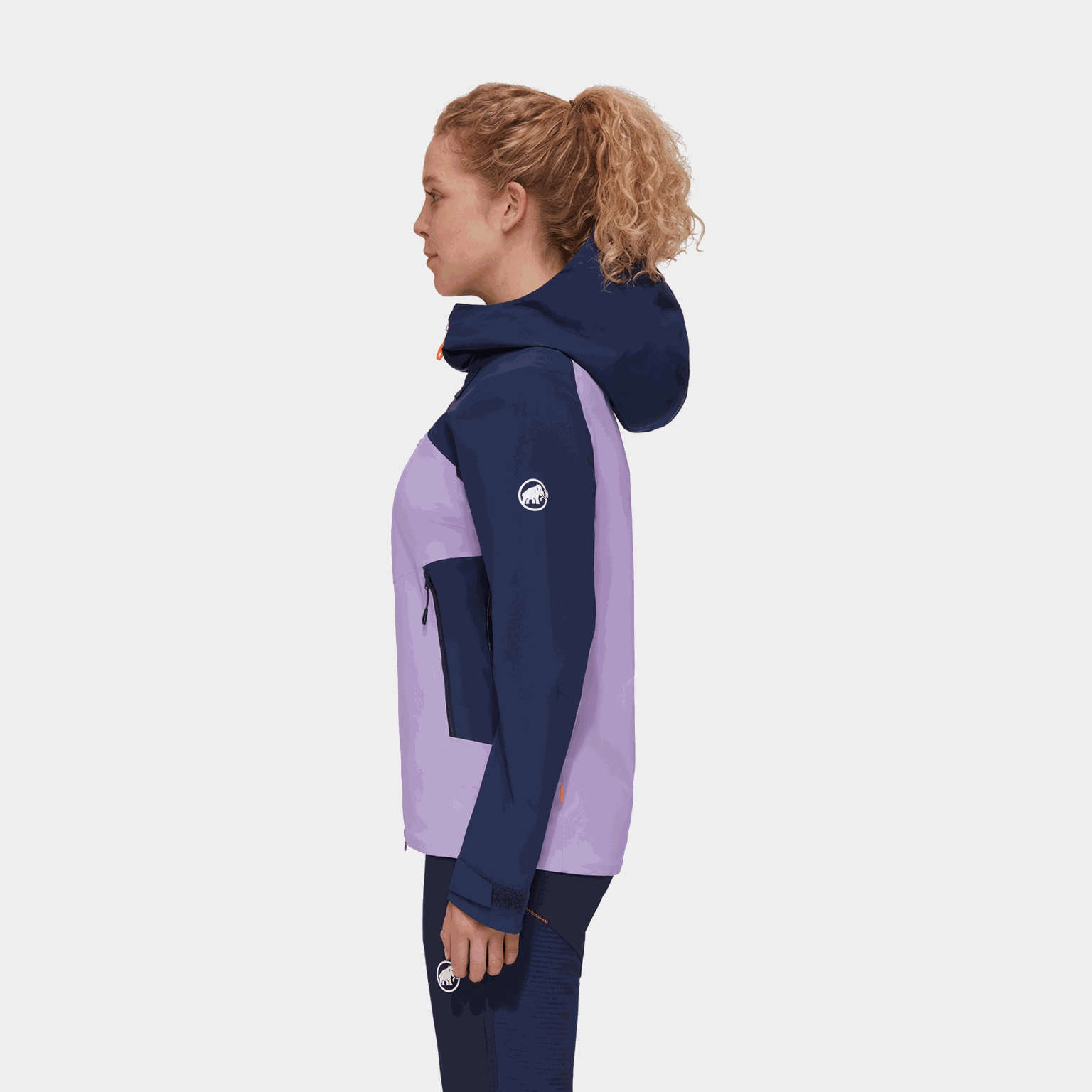 Alto Guide HS Hooded Jacket, skalljakke, dame - full image 2
