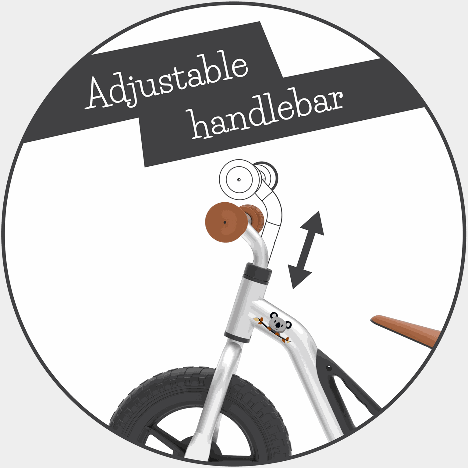Charlie 10" 25, løpesykkel, balancesykkel - full image 2