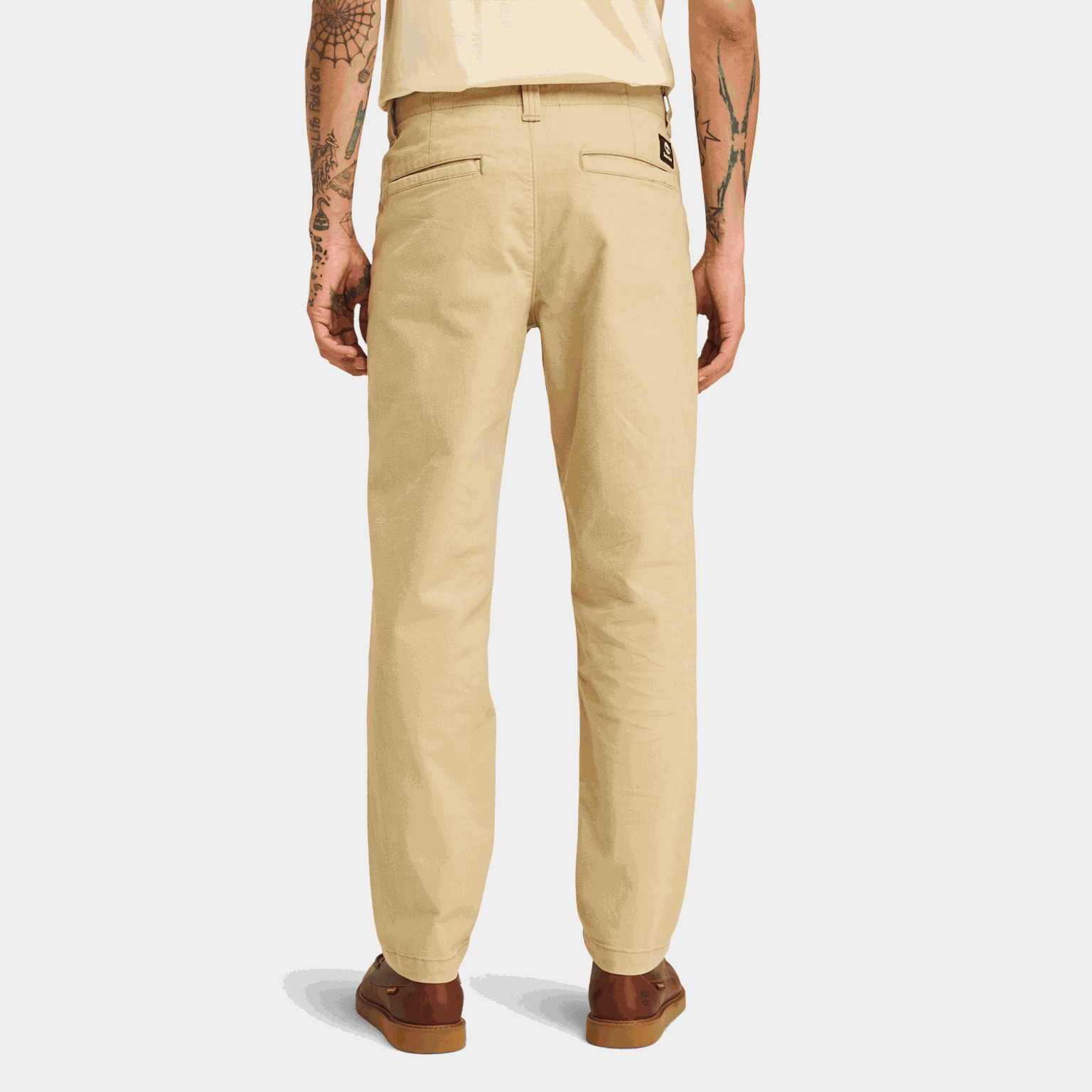 Brushed Twill Chino Pan - full image 2