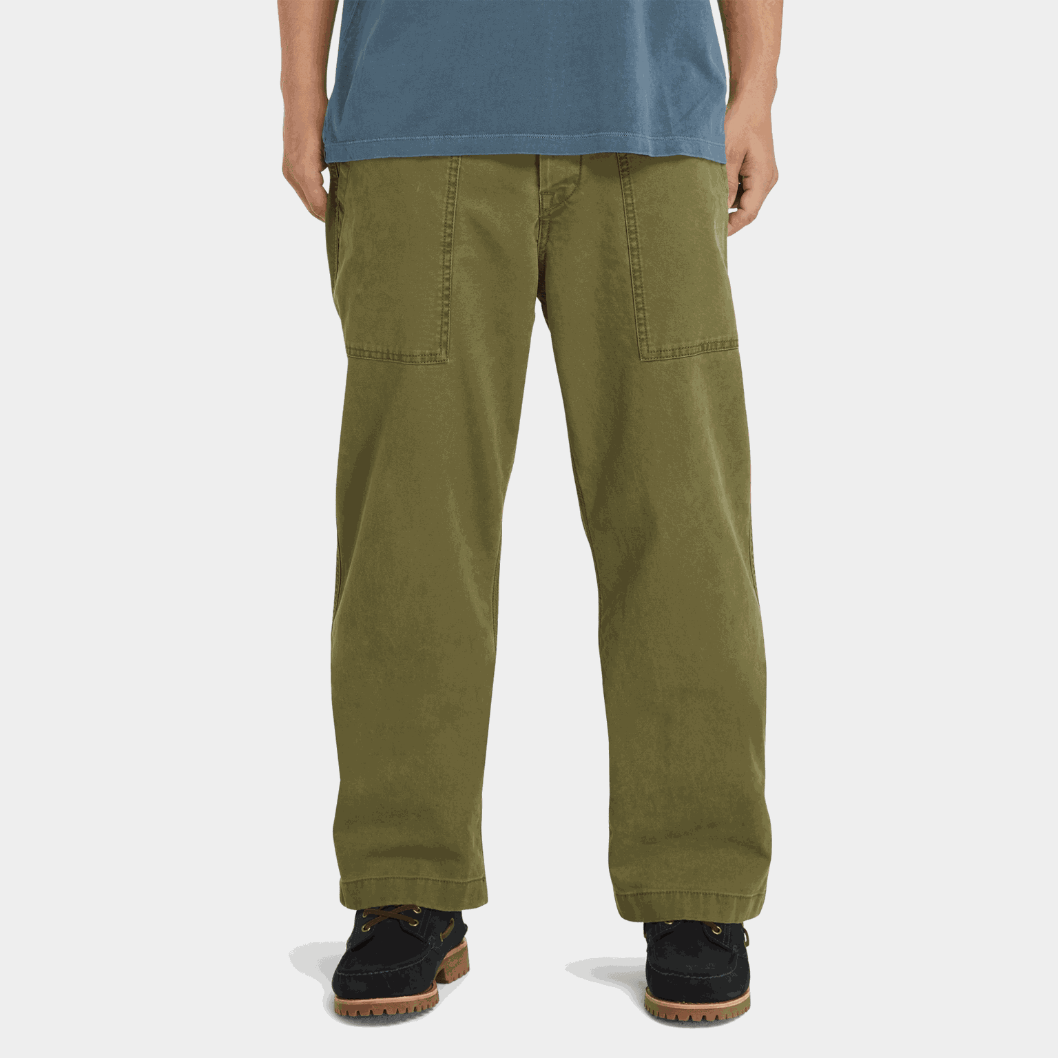 Washed Canvas Stretch F, bukse, herre - full image 2