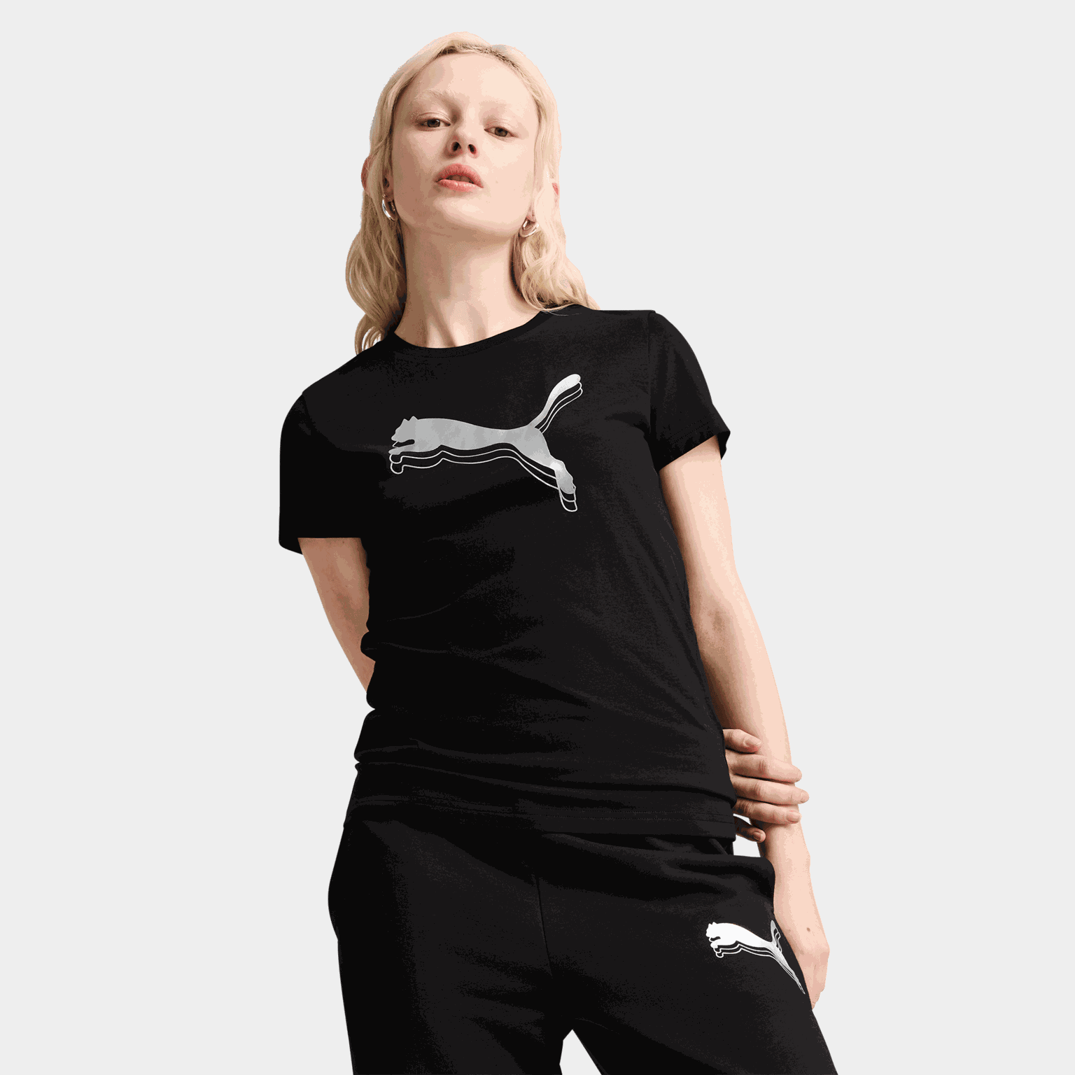 ESS METALLIC Tee, t-skjorte, dame - full image 1
