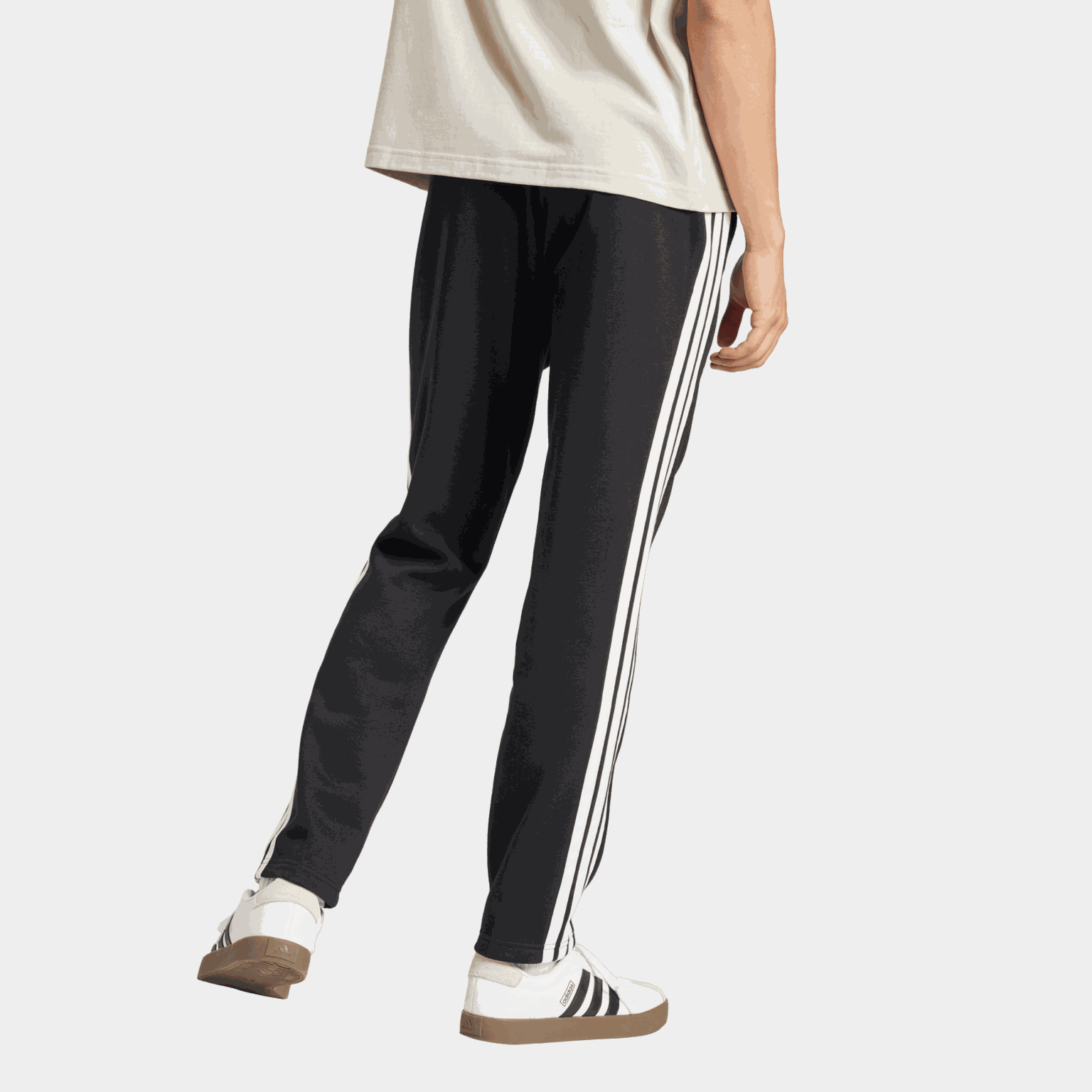Essential Three Stripes Fleece Pant, joggebukse, herre - full image 4