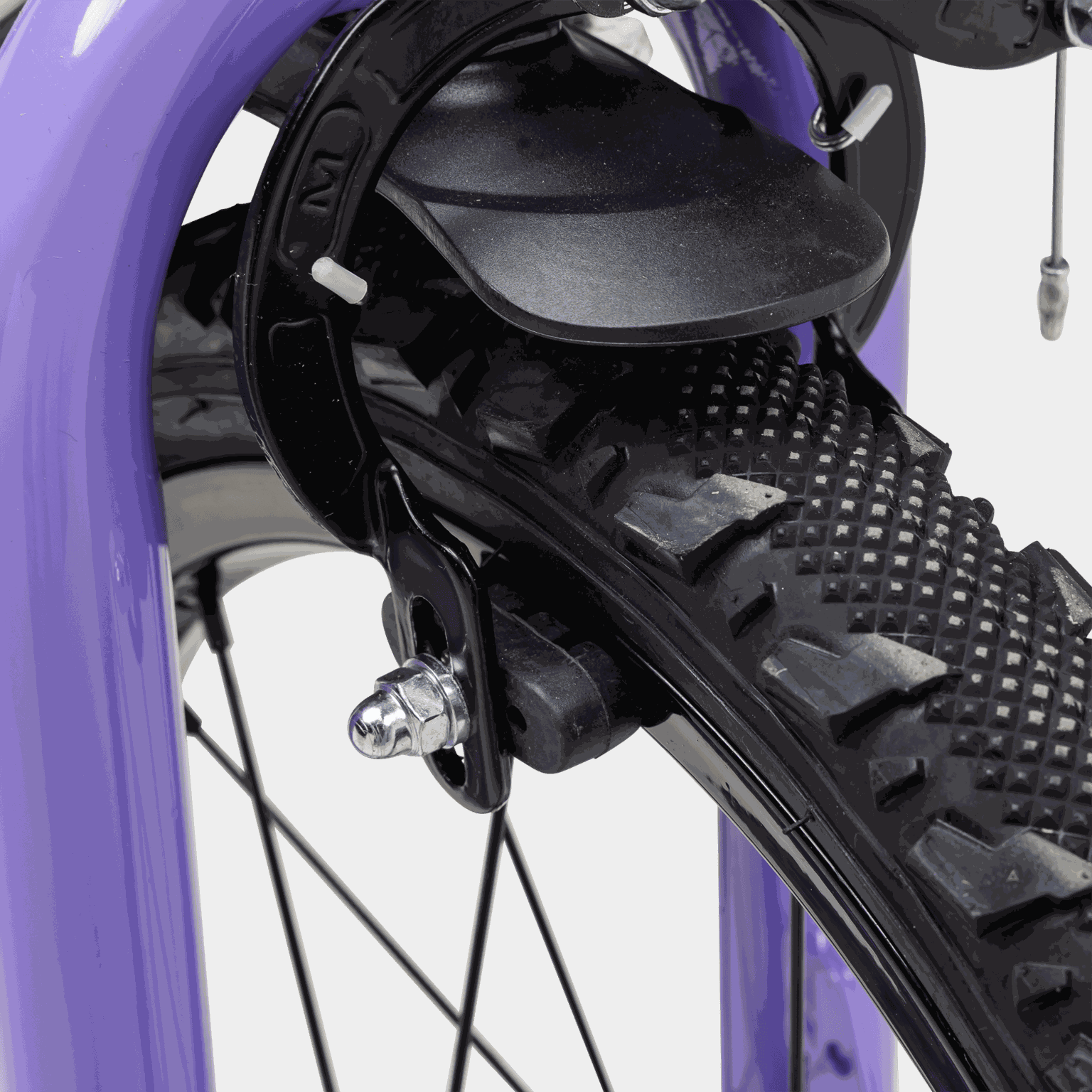 Super 16 WHITE/VIOLET 26/27 26/27, barnesykkel - full image 4