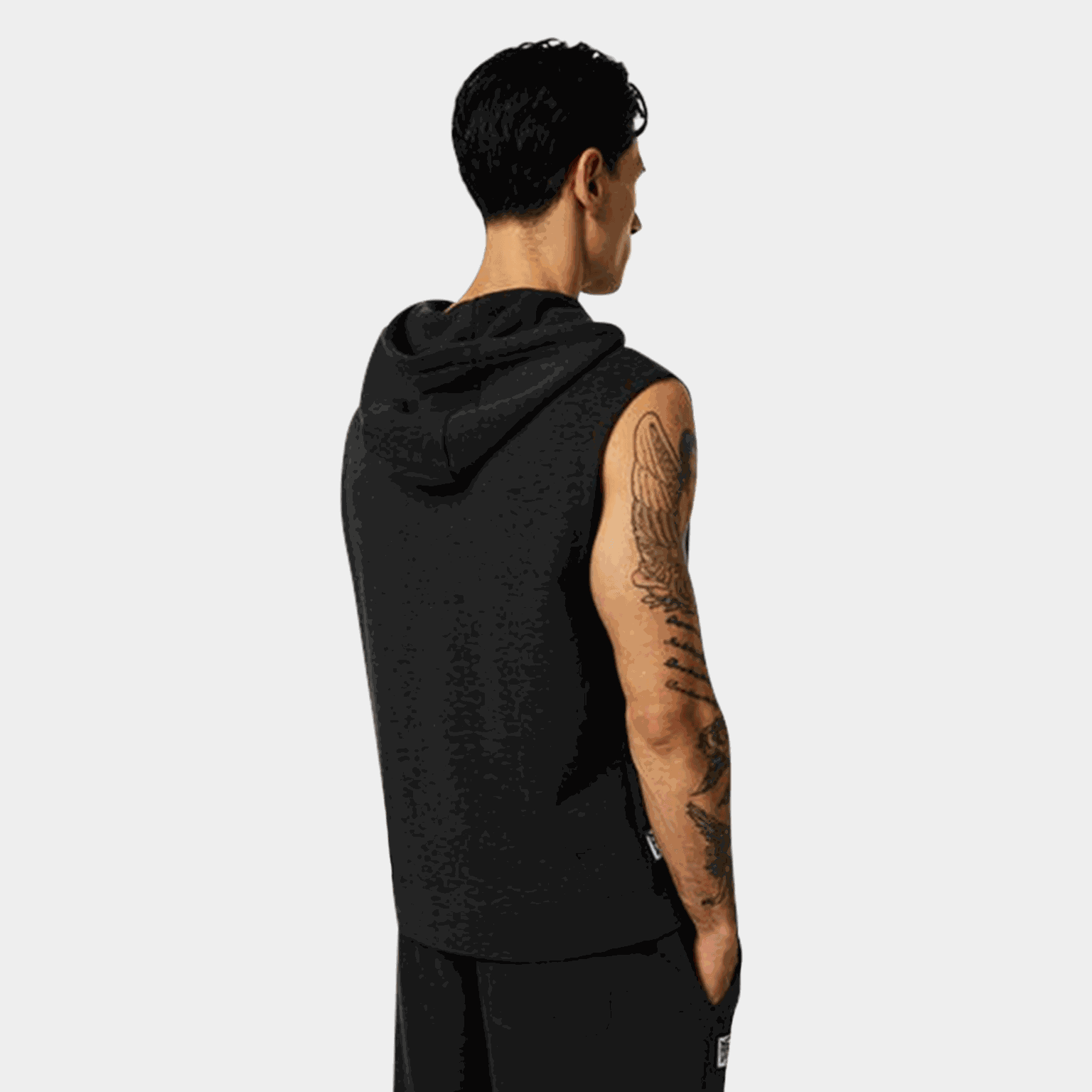 Box Sleeveless Hoodie, hettegenser, herre - full image 2