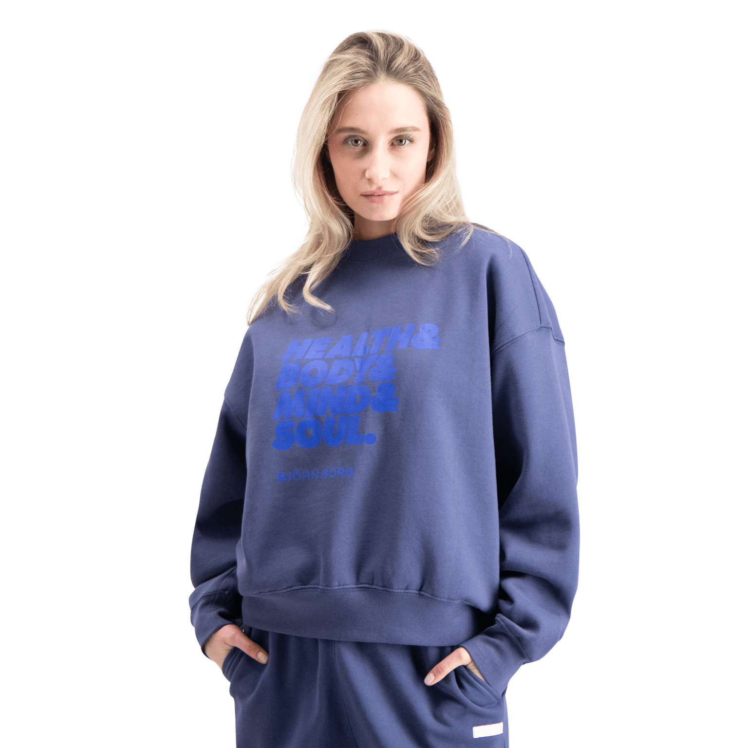 Björn Borg Studio Oversized Crew, collegegenser dame