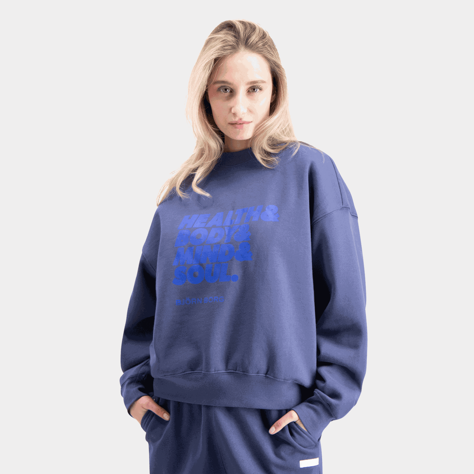 Studio Oversized Crew, collegegenser dame - full image 1