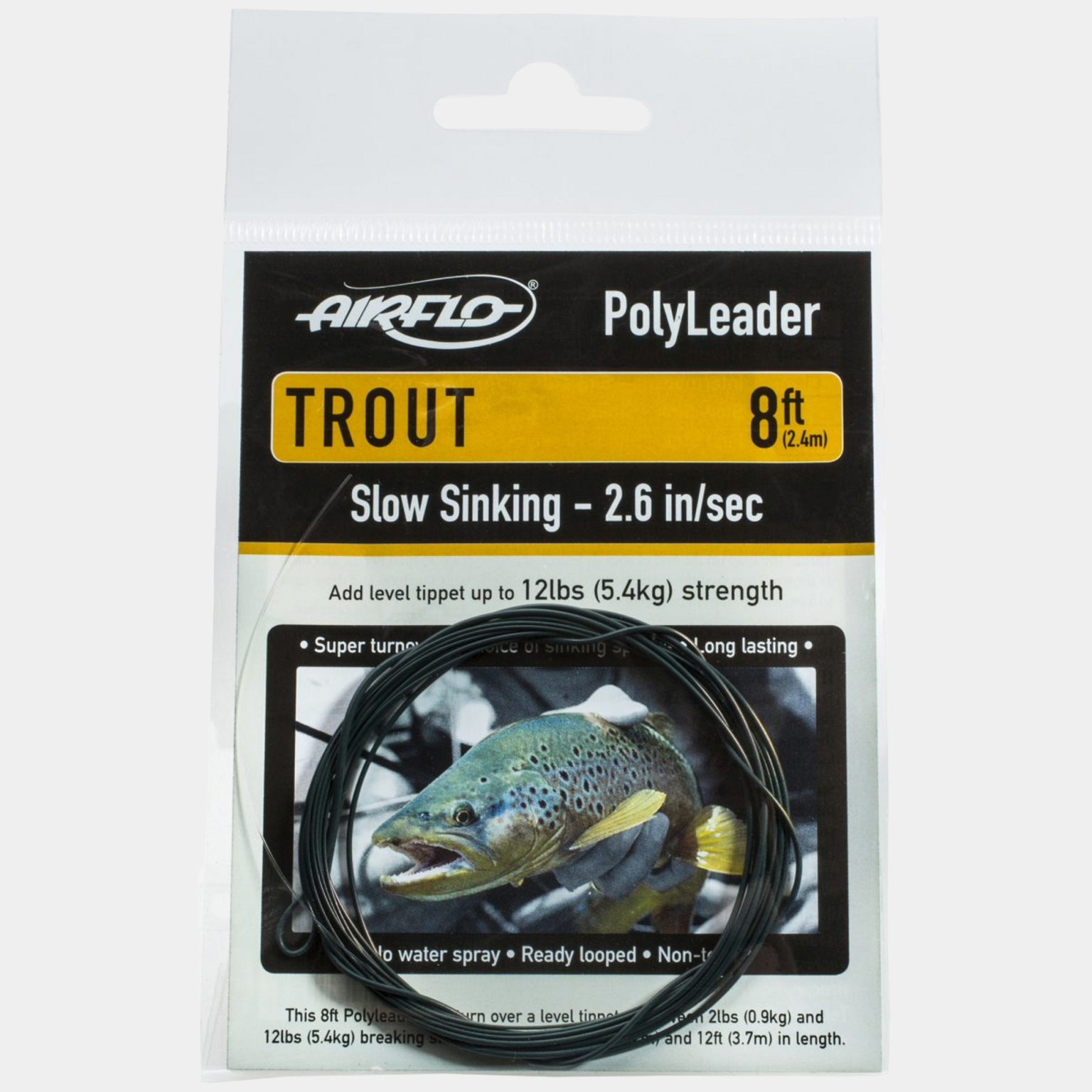 TROUT 8' SLOW SINK POLYLEADER, line - full image 2