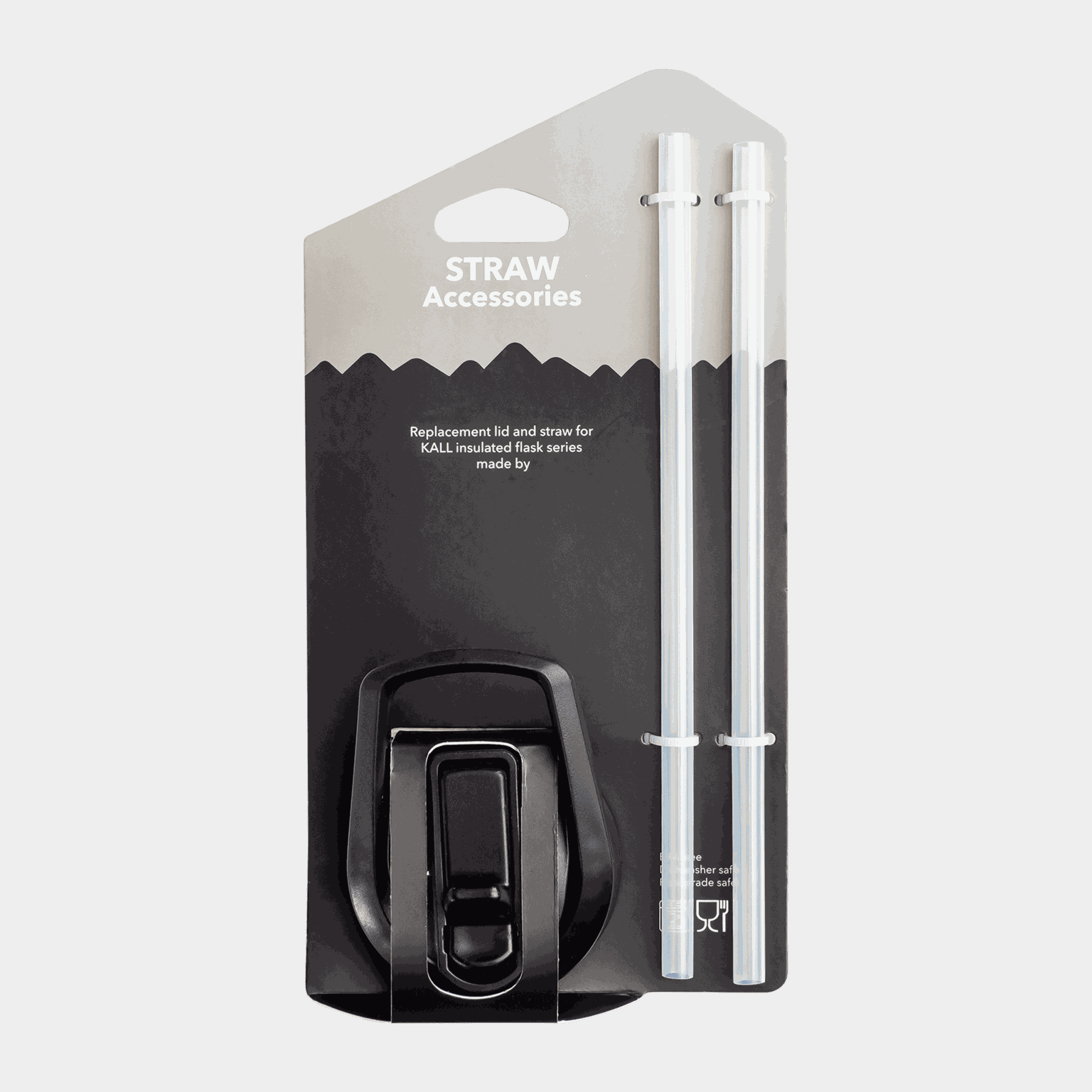 Accessories Straw Kall Bottle, drikketut med sugerør - full image 1
