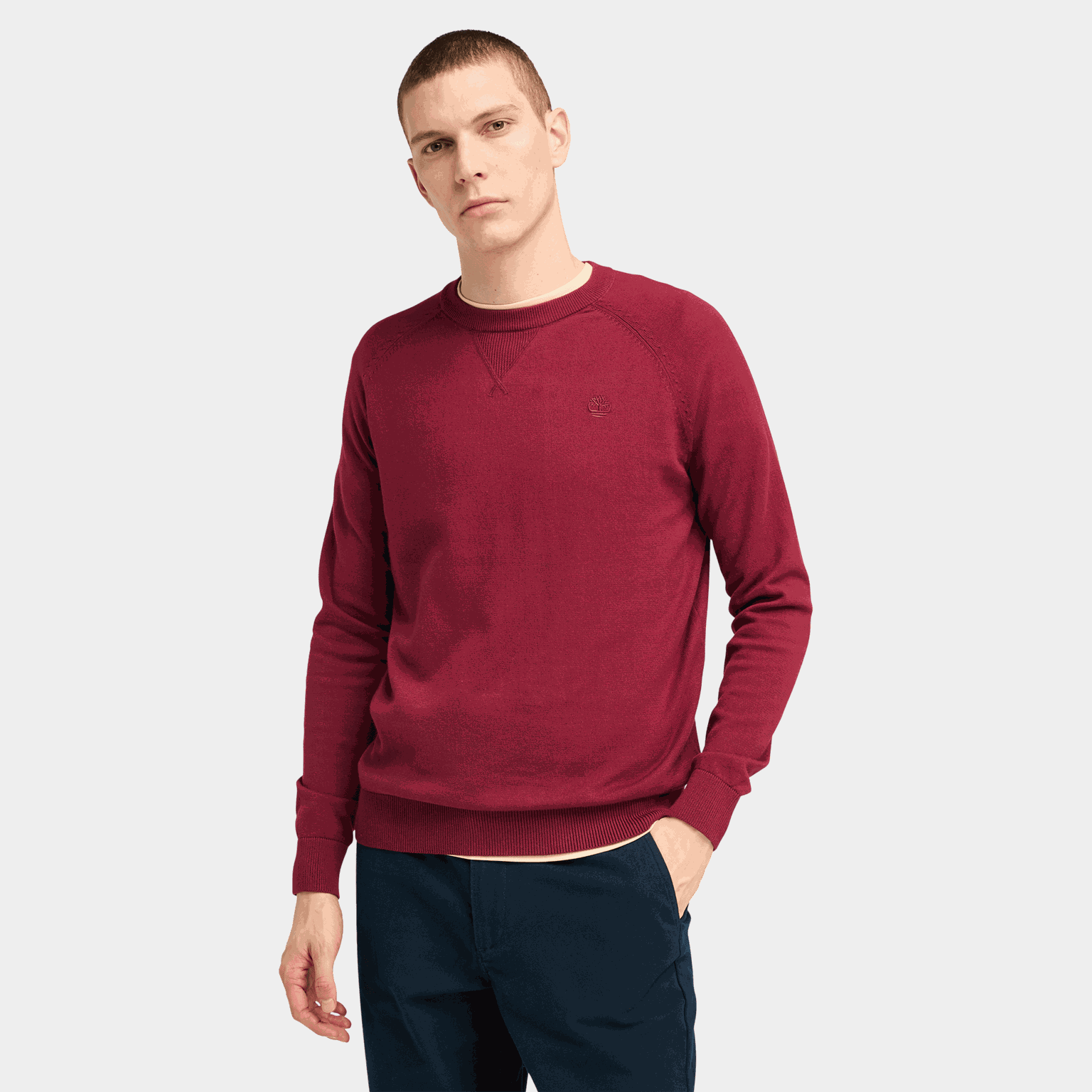 Cotton Raglan Sleeve Cr - full image 1