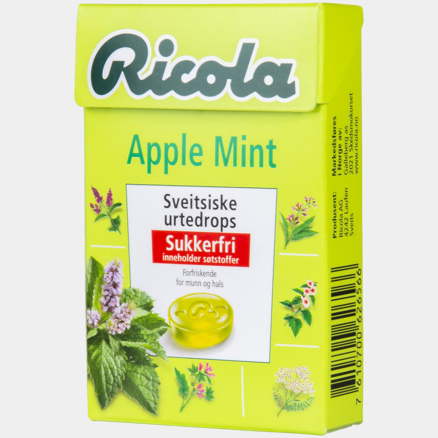 Ricola - Helsekost - Apple Mint | XXL