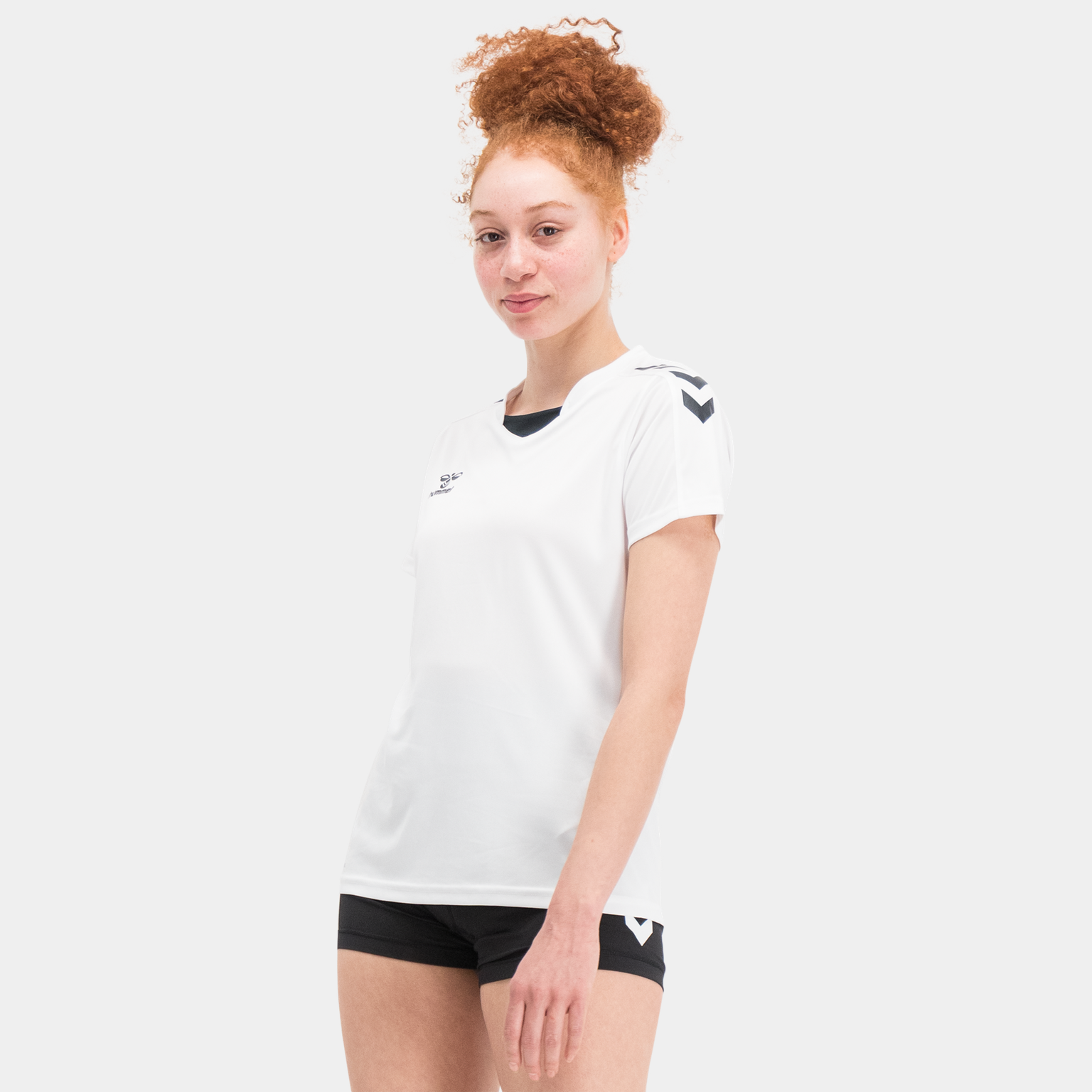hmlCORE XK Poly Jersey Short Sleeve, treningstrøye dame - full image 1