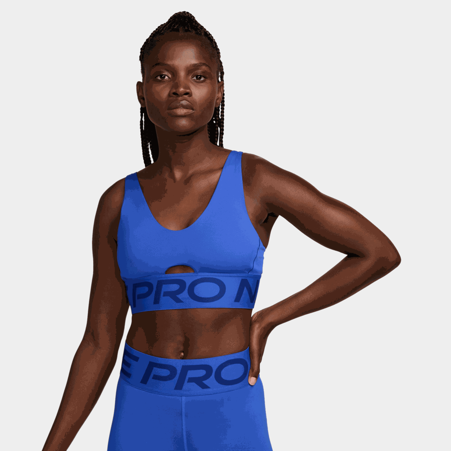Pro Indy Plunge Bra Bold, sports-BH, dame - full image 1