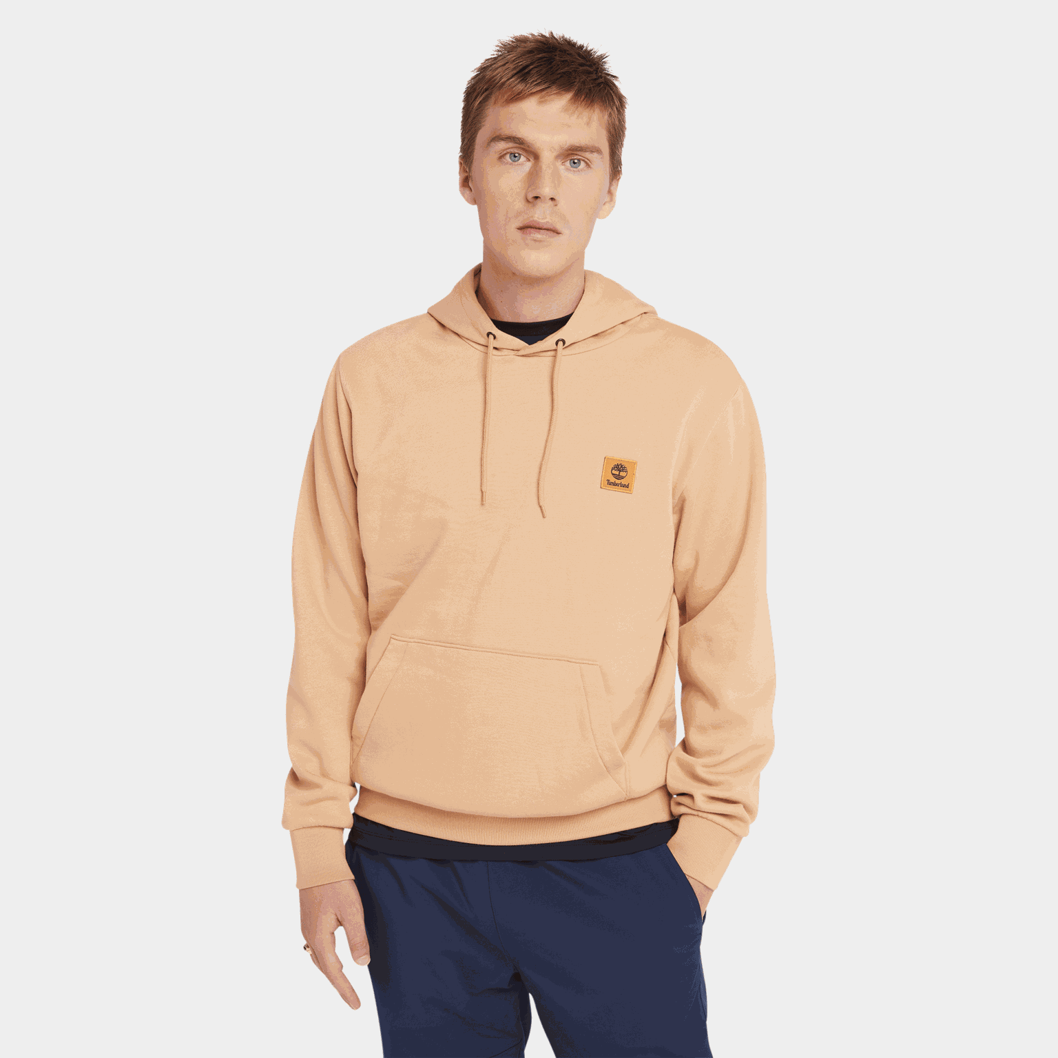 Woven Badge (Bb) Hoodie - full image 1