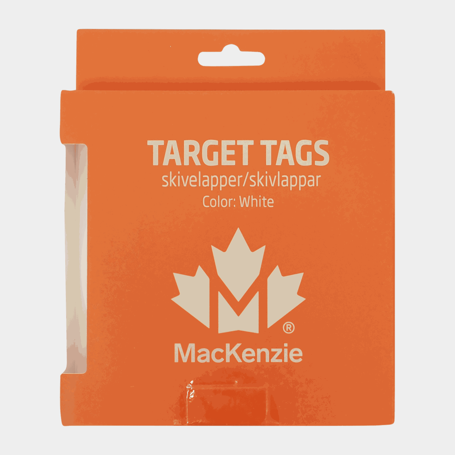 Target Patch 17X17Mm White, skivelapper - full image 2