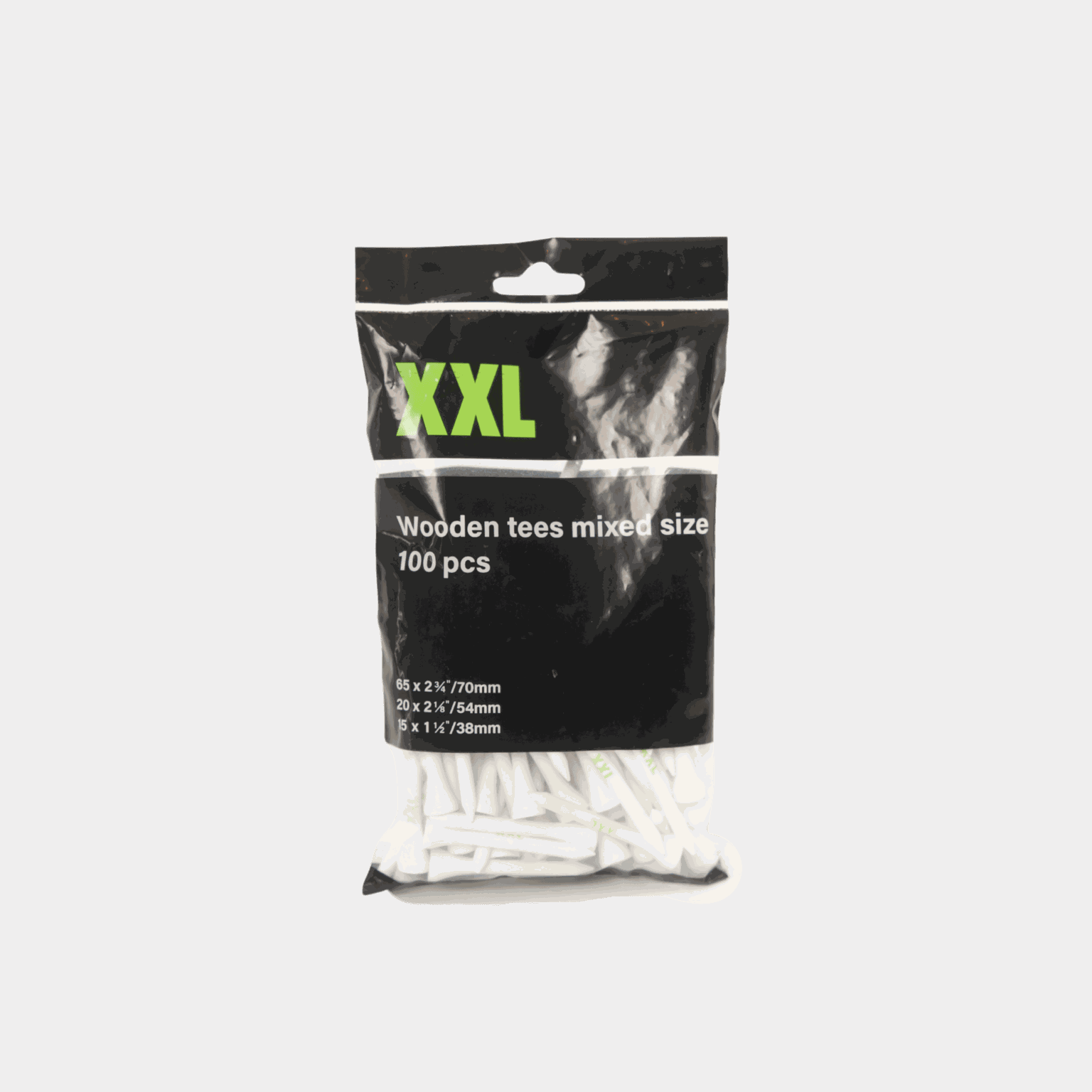 Tees Mixed 100 Pack, golfpegger - full image 1