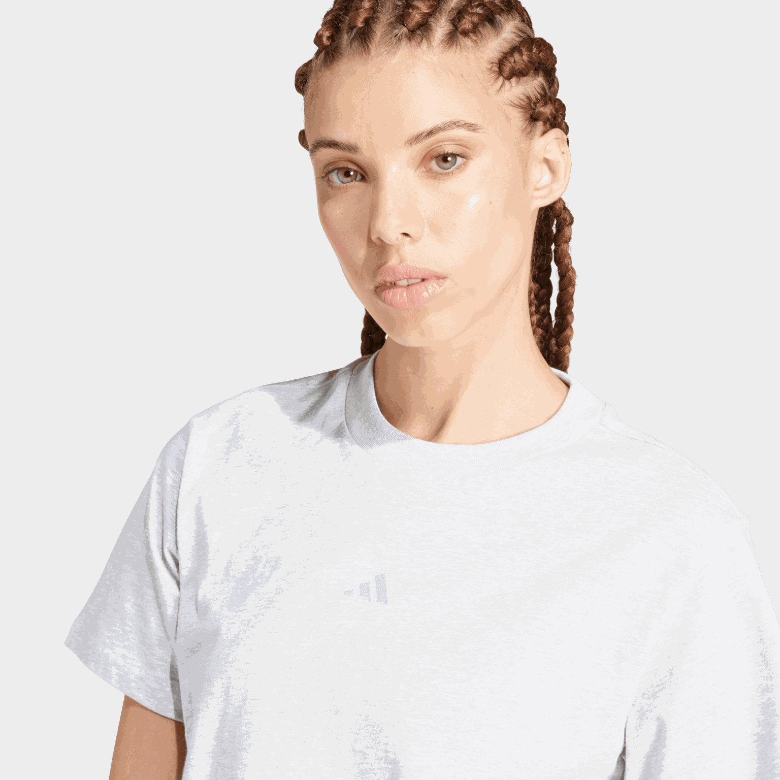 Essentials Small Logo Cotton T-Shirt, t-skjorte, dame - full image 4