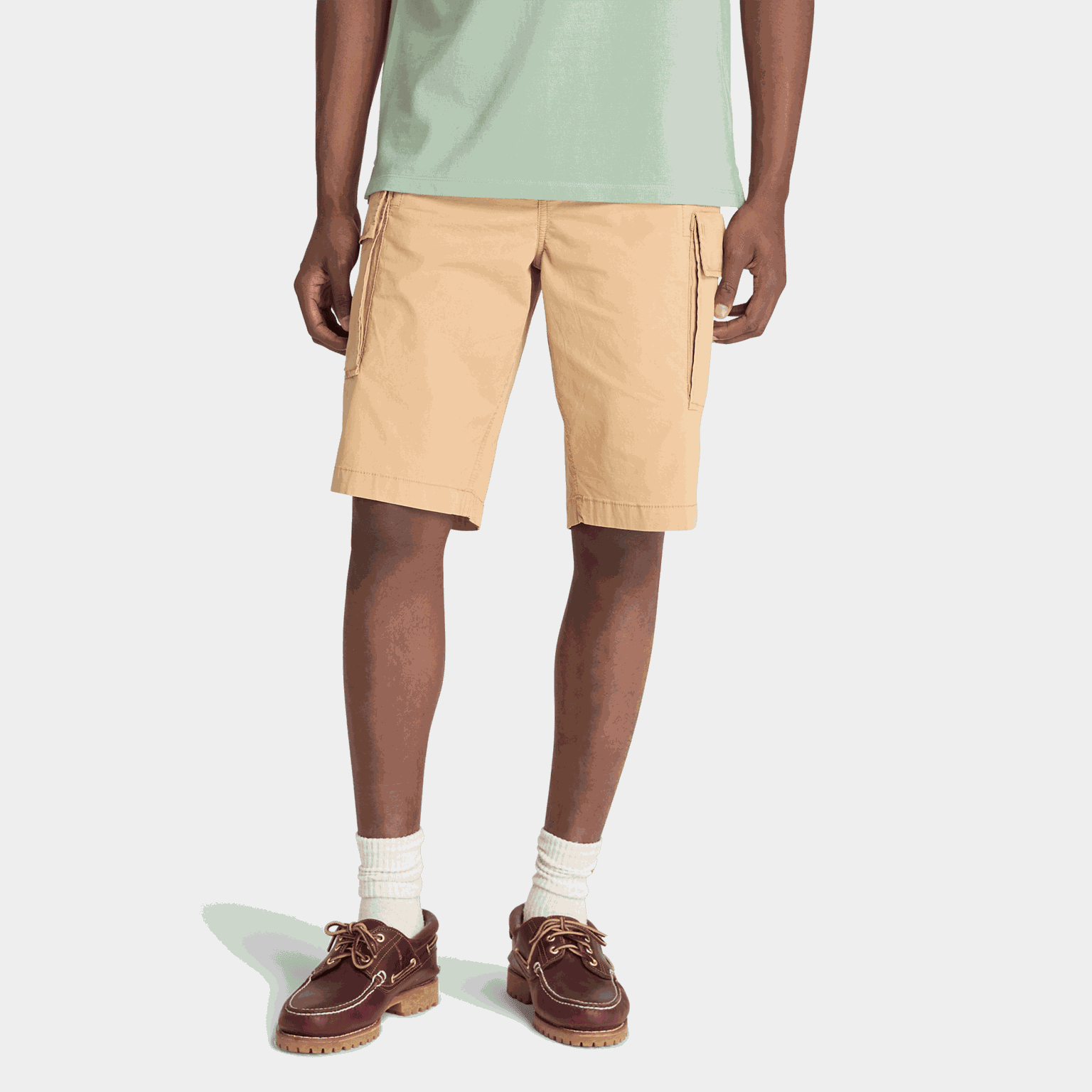 Poplin Cargo Short, shorts, herre - full image 1