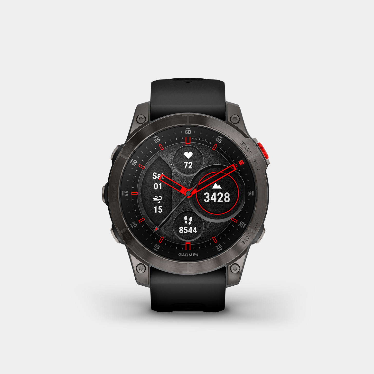 epix Sapphire Black (Gen 2) – AMOLED Smartwatch, multisportklokke - full image 2