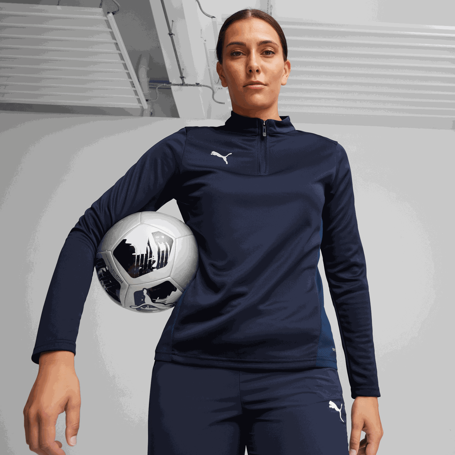 teamGOAL Training 1/4 Zip Top, treningsgenser, dame - full image 3