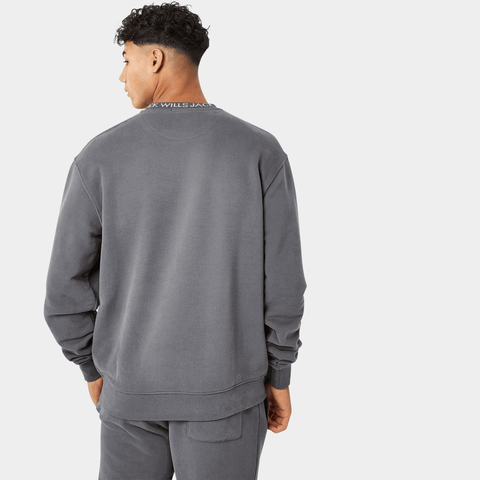 Jacquard Crew, crewneck, genser, herre - full image 2