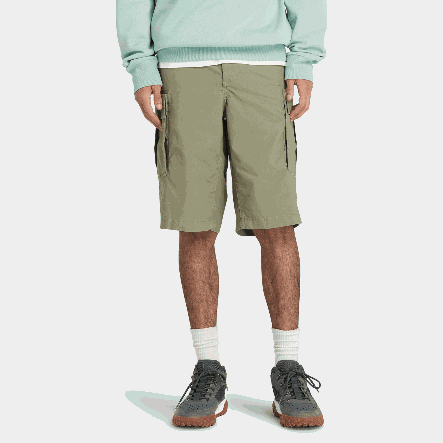 Poplin Cargo Short, shorts, herre - full image 1