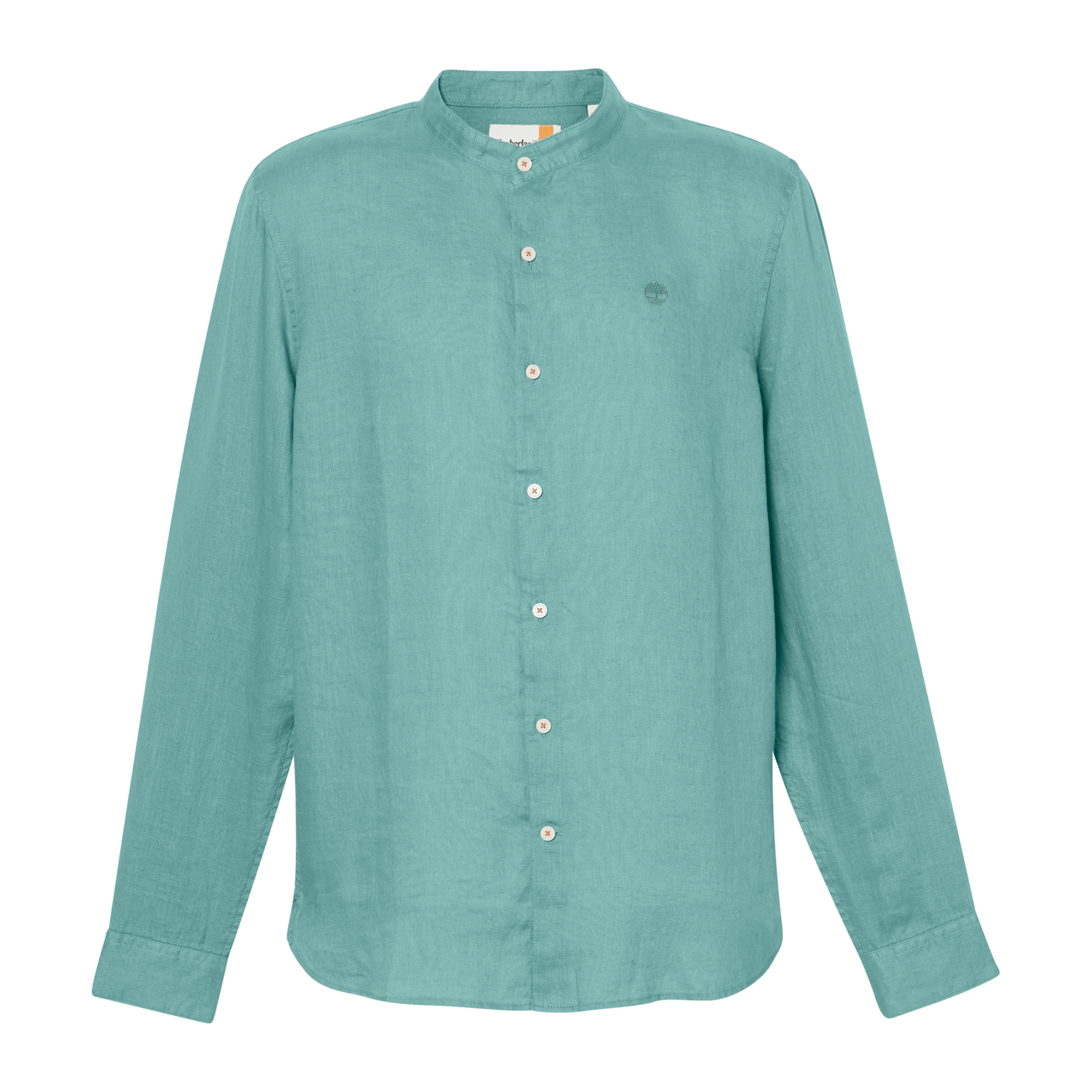 Timberland Linen Korean Collar Shi, skjorte