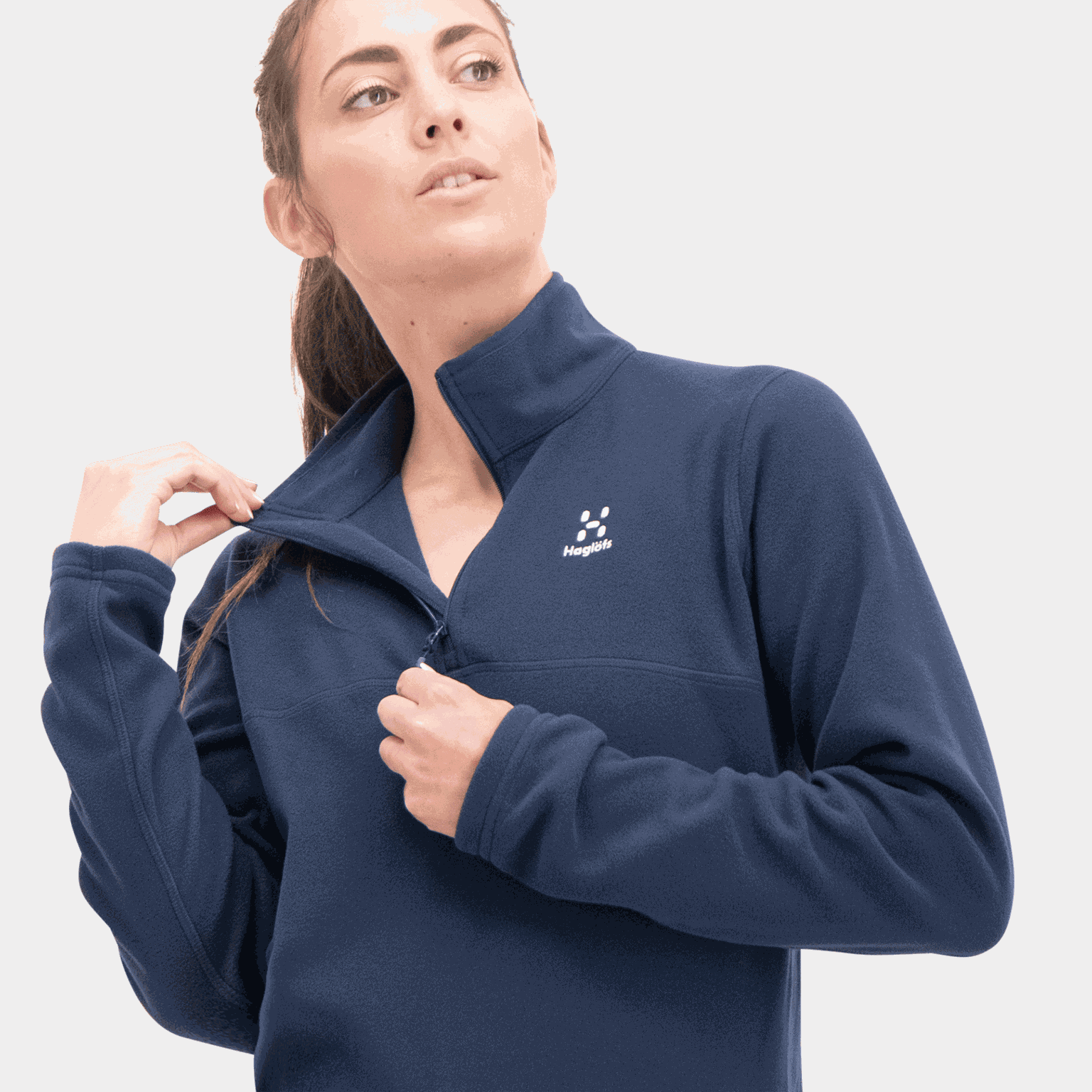 Pollux 1/2 Zip, fleecegenser dame - full image 3