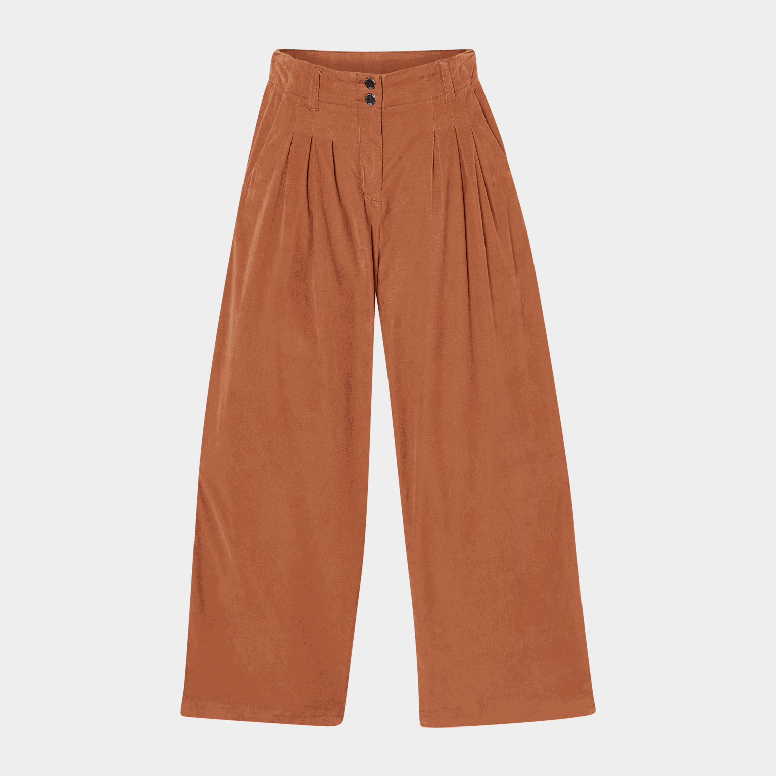 Corduroy Wide Leg Pant, bukse, dame - full image 3