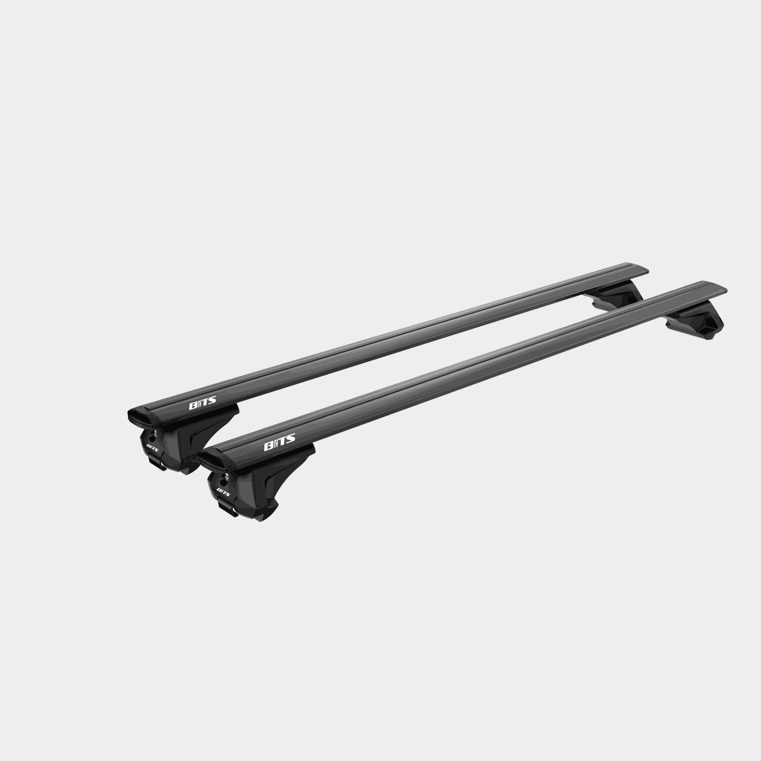 Universal roof rack flushed rails T-bar mount 27 26/27, Universelle takstativ med innfelte skinner, T-stangfeste - full image 1