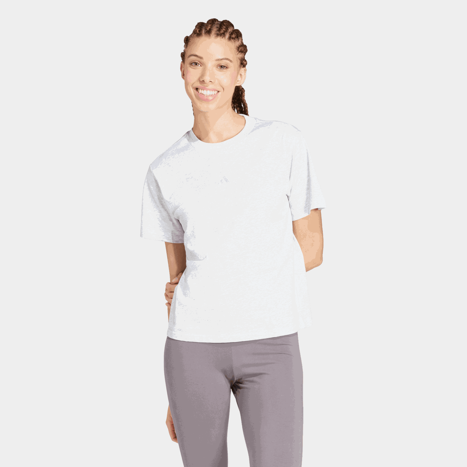 Essentials Small Logo Cotton T-Shirt, t-skjorte, dame - full image 1