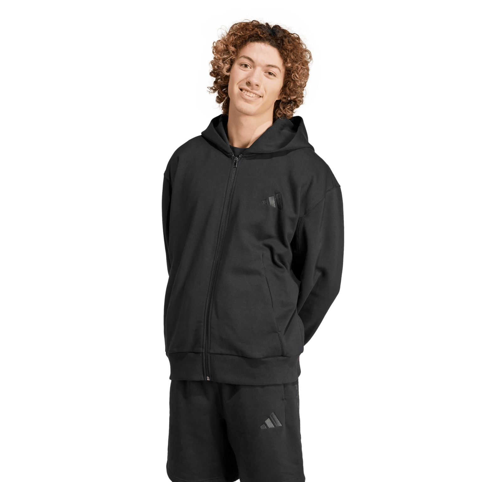adidas ALL SZN Fleece Full-Zip Hoodie, hettejakke, herre