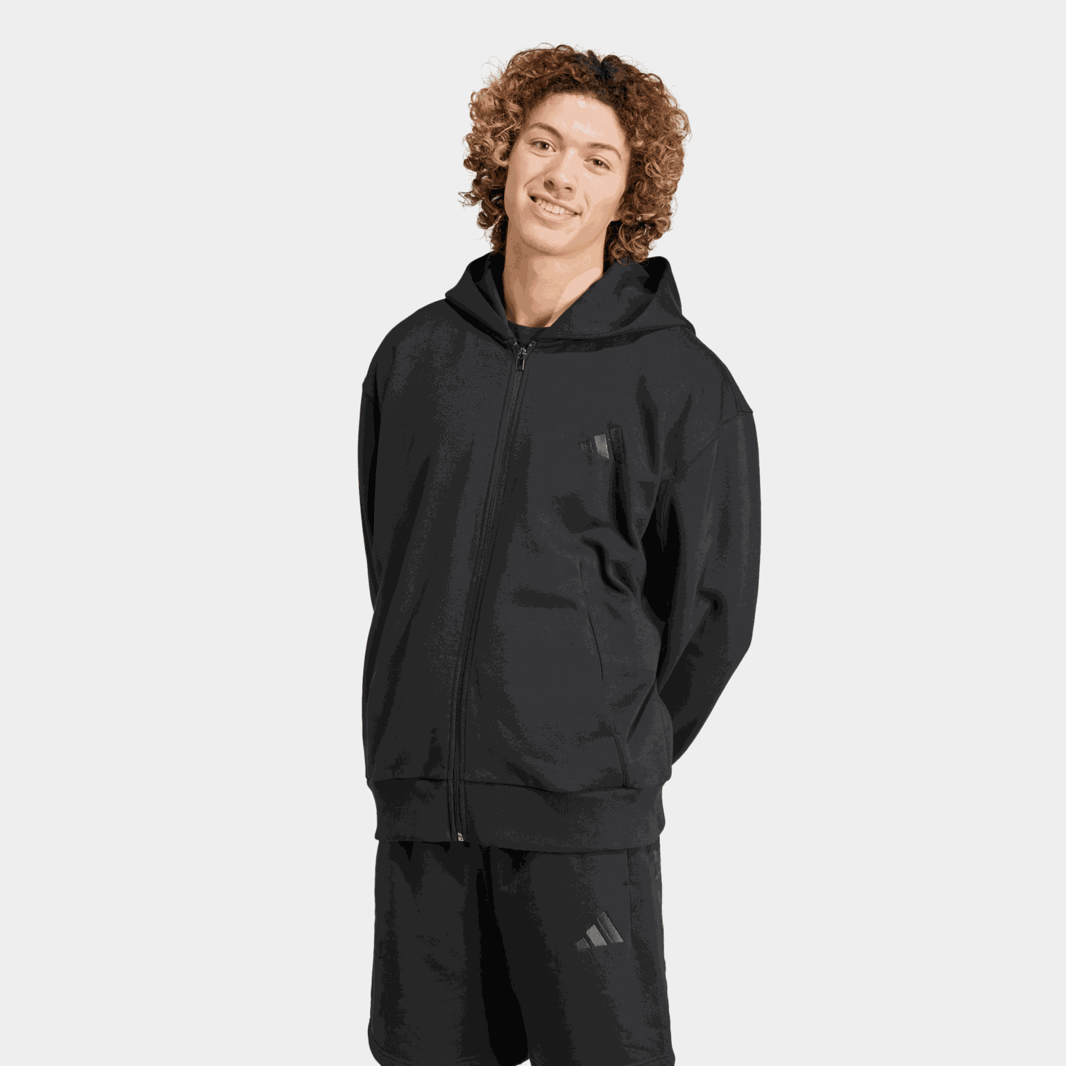 ALL SZN Fleece Full-Zip Hoodie, hettejakke, herre - full image 1