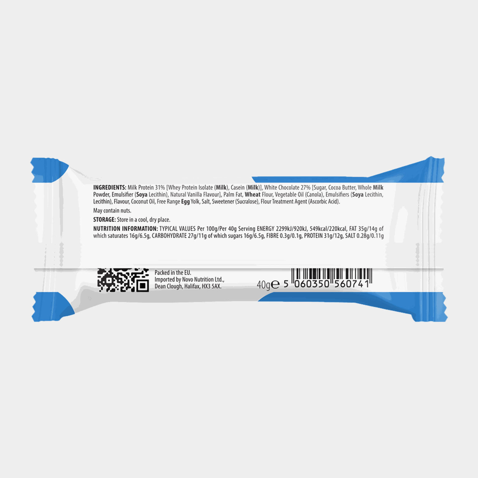 Novo Protein Wafer Bar Vanilla Ice Cream, proteinbar - full image 2