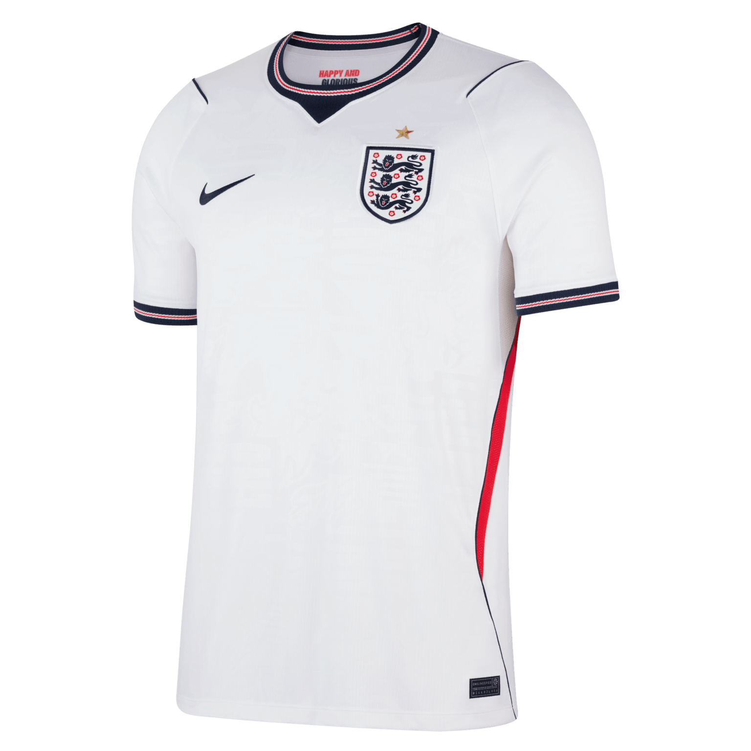 England Home Jersey, fotballdrakt, herre