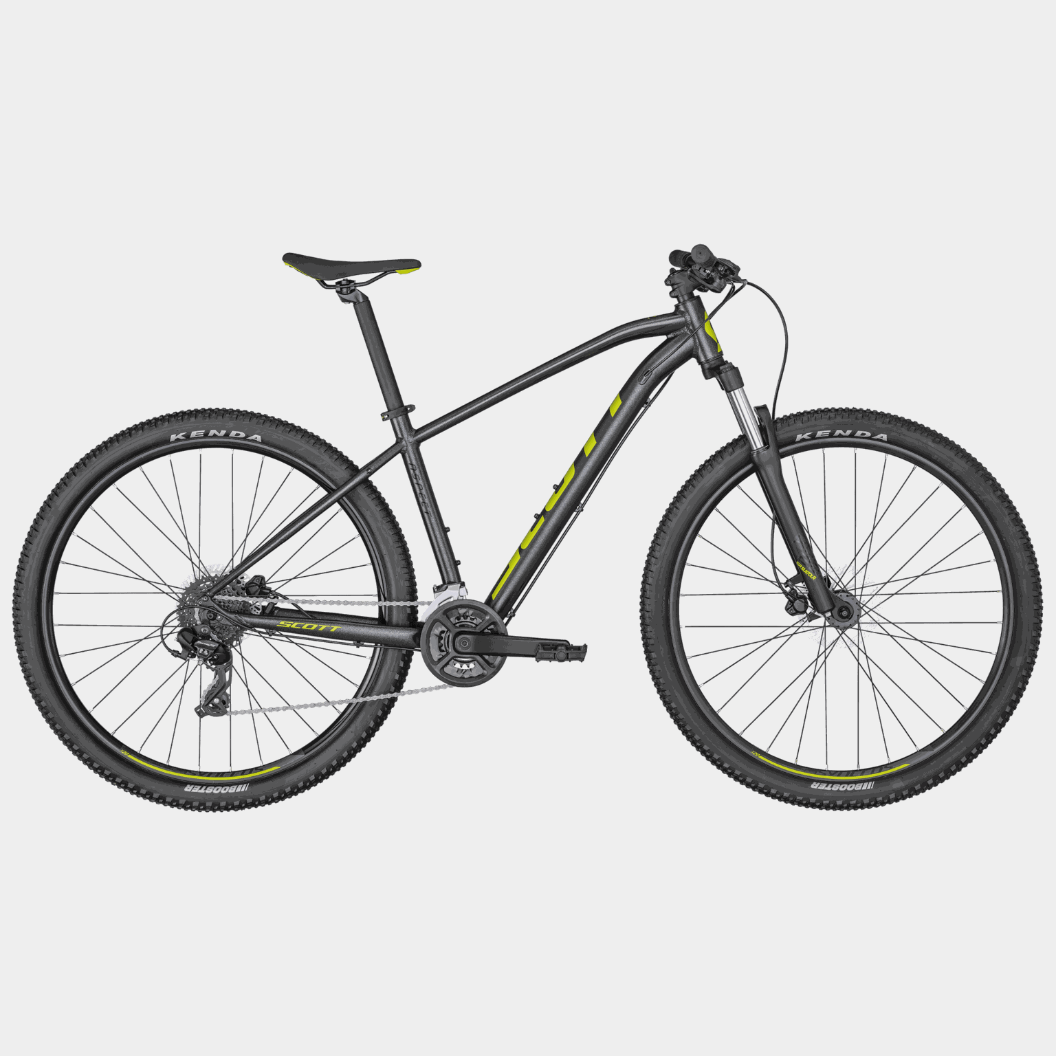 Aspect 960 Black MTB Bike, hardtail-terrengsykkel - full image 1
