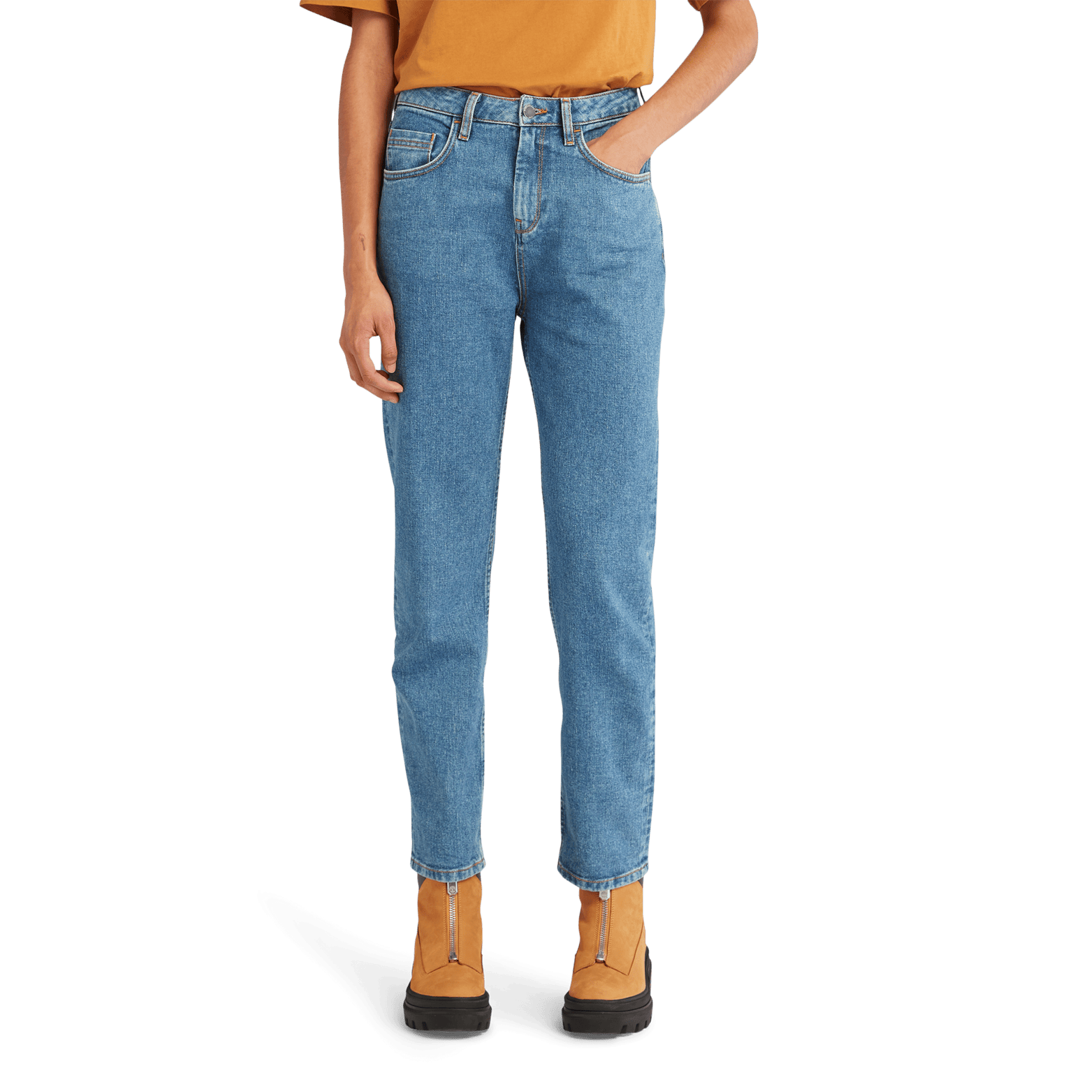 Timberland High Waist Denim, bukser, dame