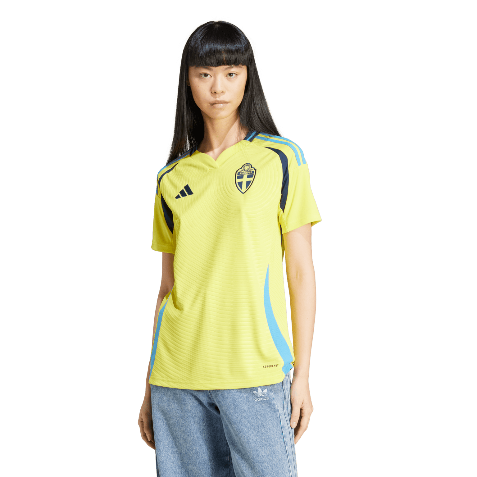 adidas Sweden Home Jersey 2024, fotballdrakt, dame