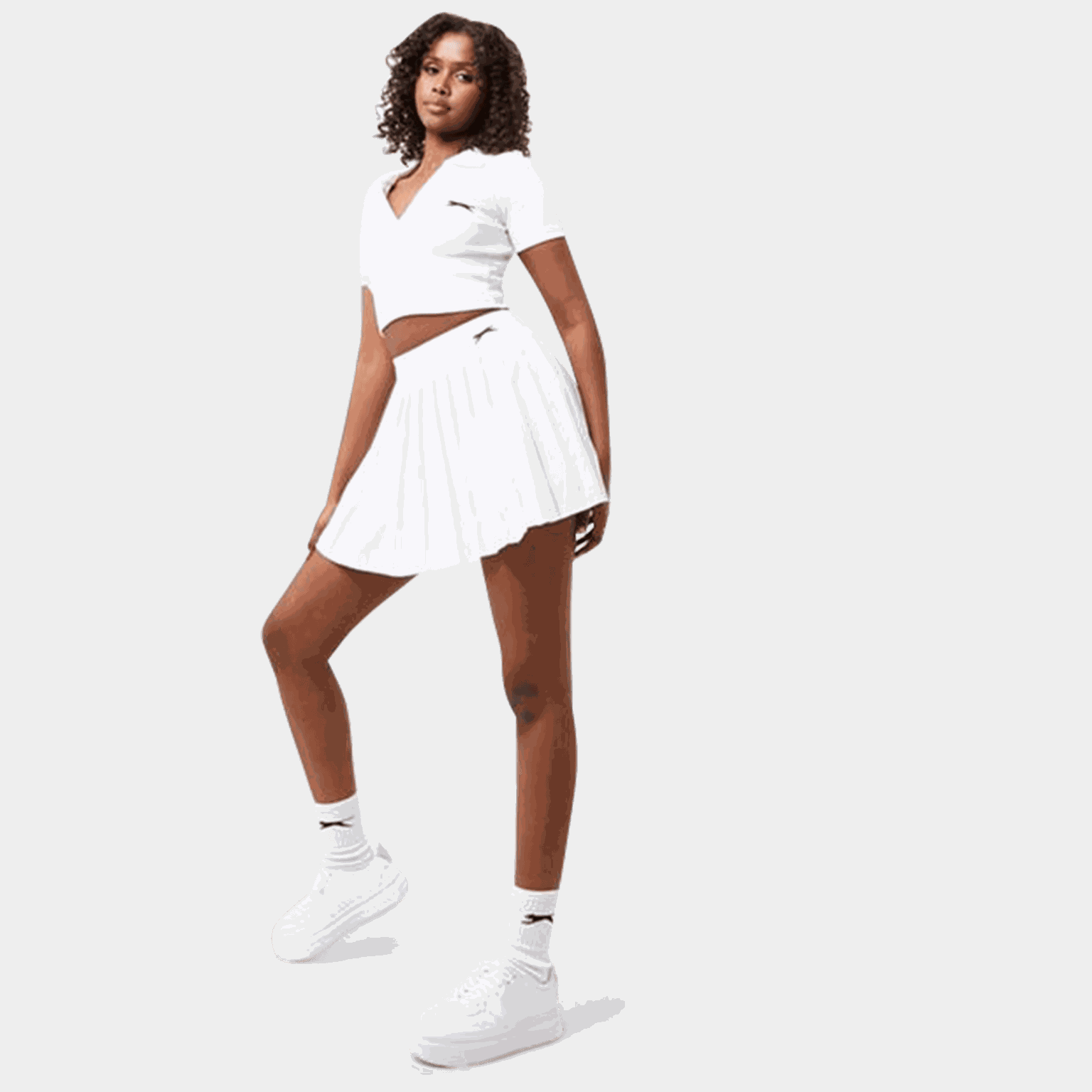 Pleated Skort, tennisskjørt, dame - full image 4