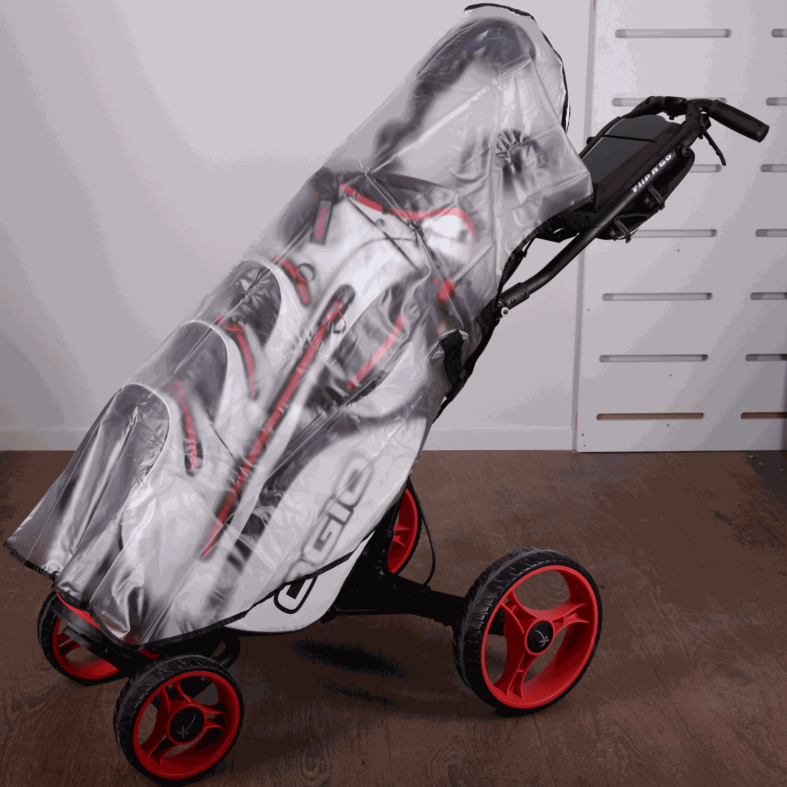 Raincover See Through, regntrekk til golfbag - full image 1