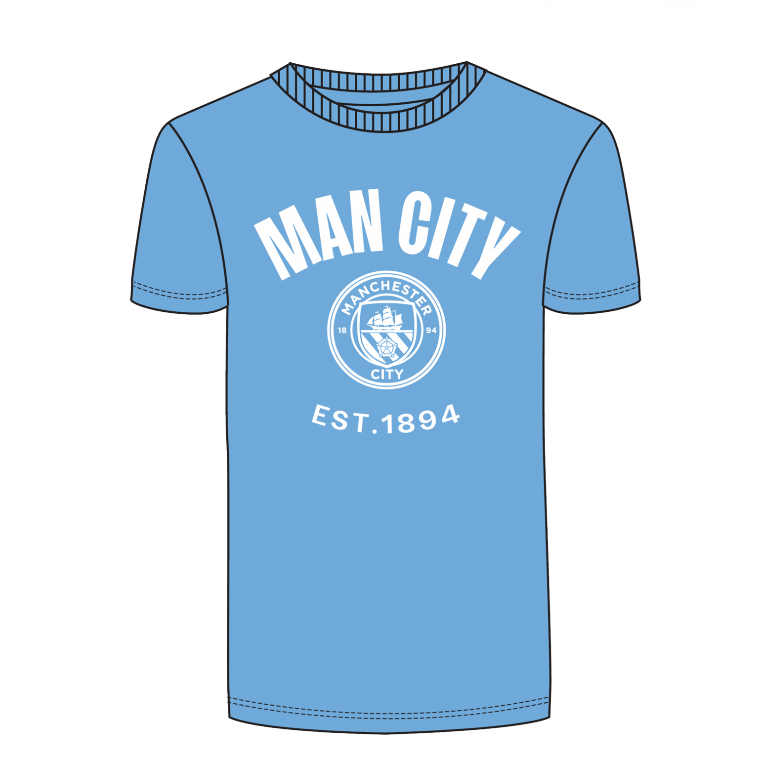 ST Man City Cotton Tee Nº 3, t-skjorte