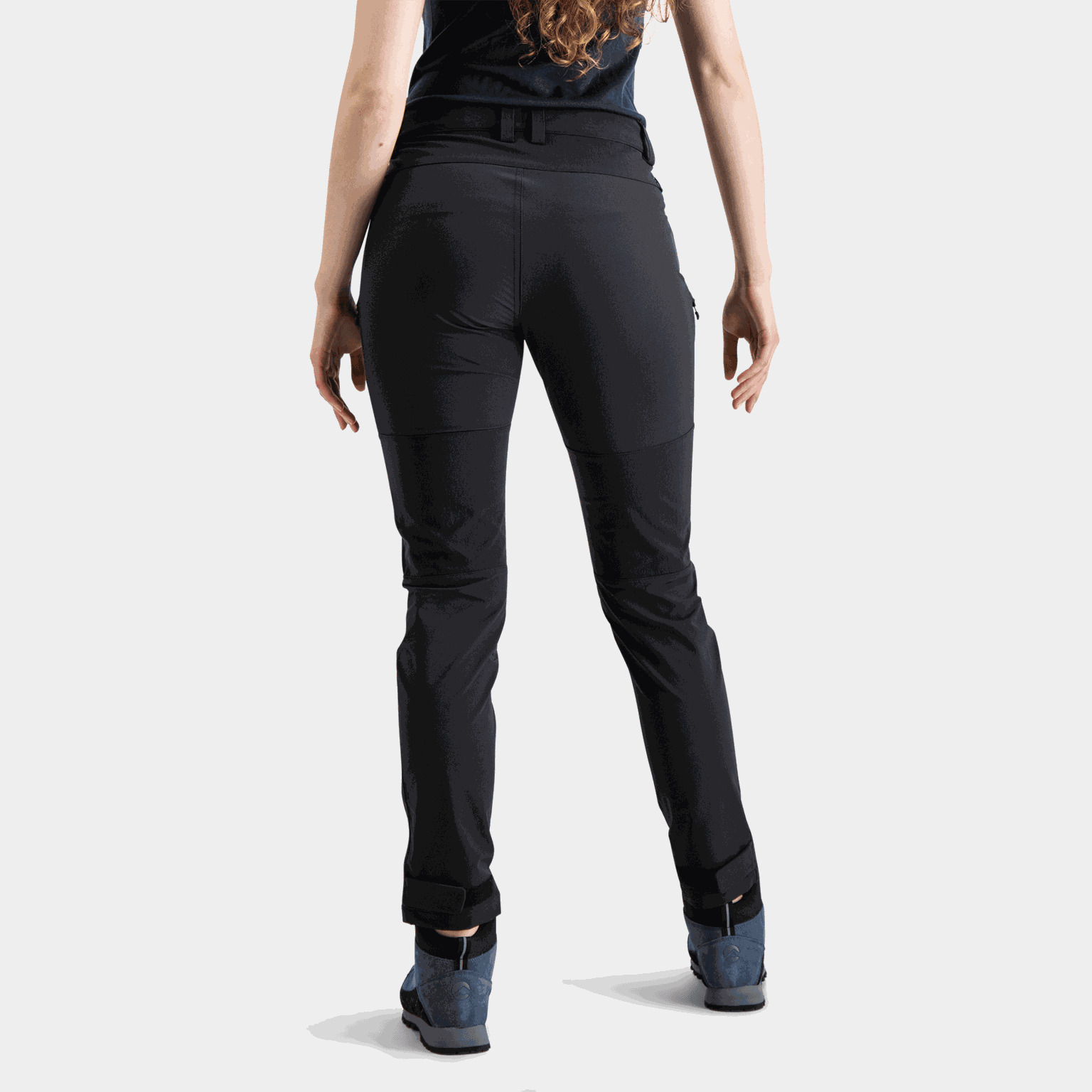 Zircon Slim Pant, softshellbukse, turbukse, dame - full image 2