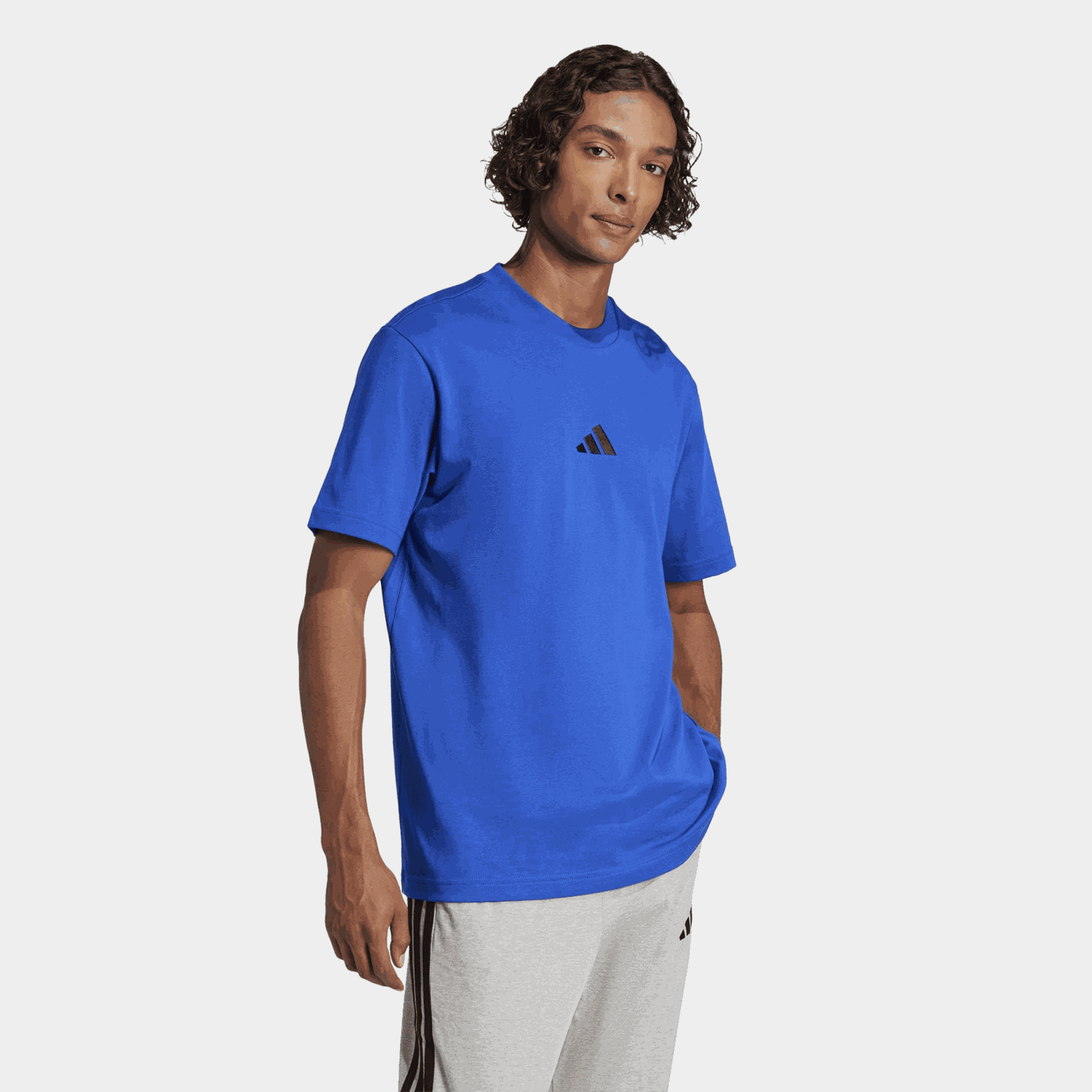 Essentials Single Jersey Logo T-Shirt, t-skjorte, herre - full image 2