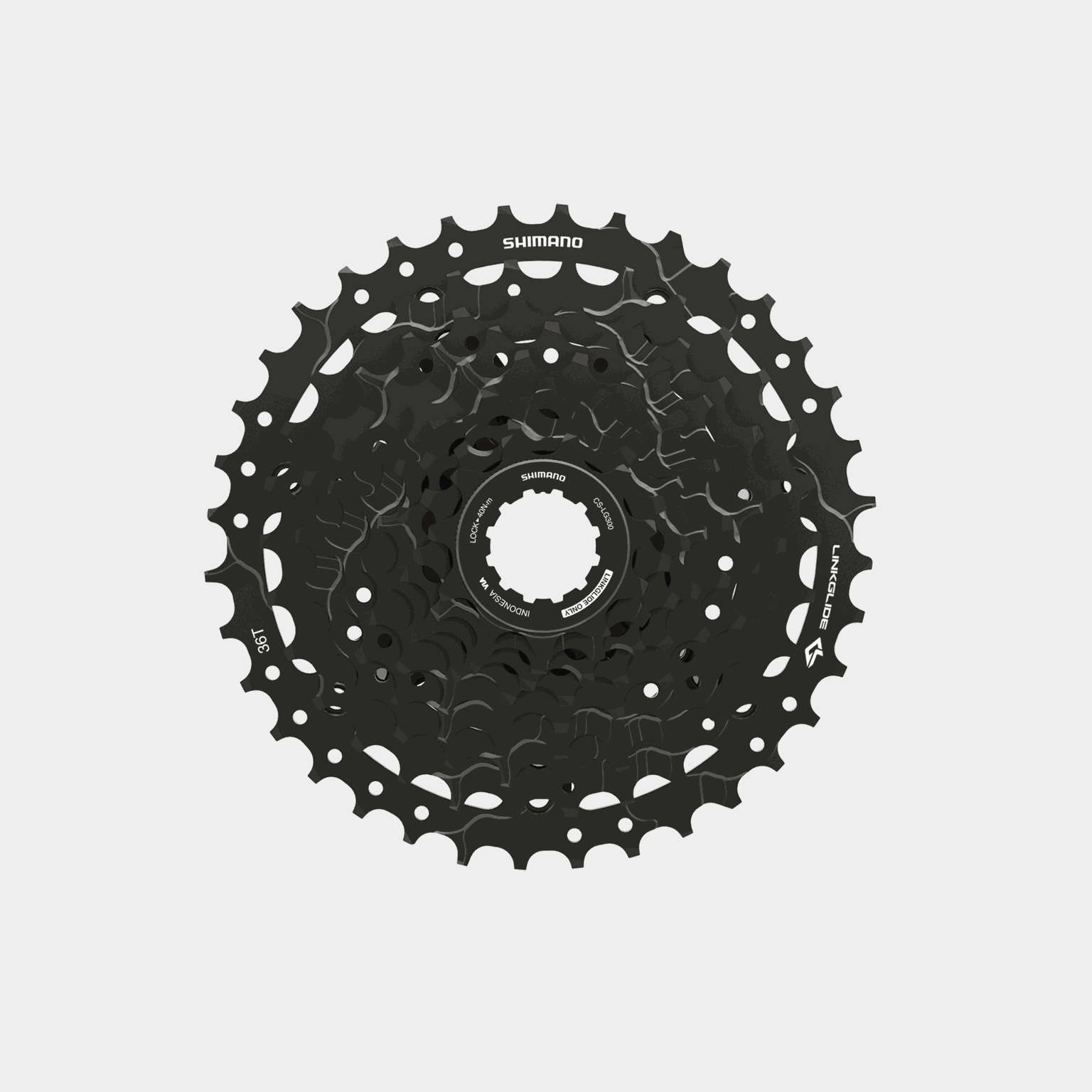 Cassette 11-36 9s CS-LG300 Cues, shimano-kassett - full image 1