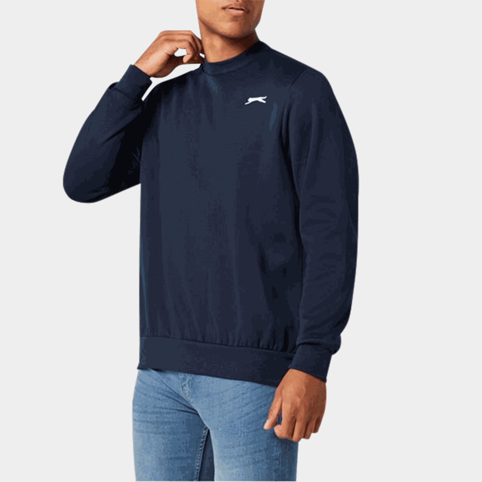 Fleece Crew Sweater, fleecegenser, herre - full image 1