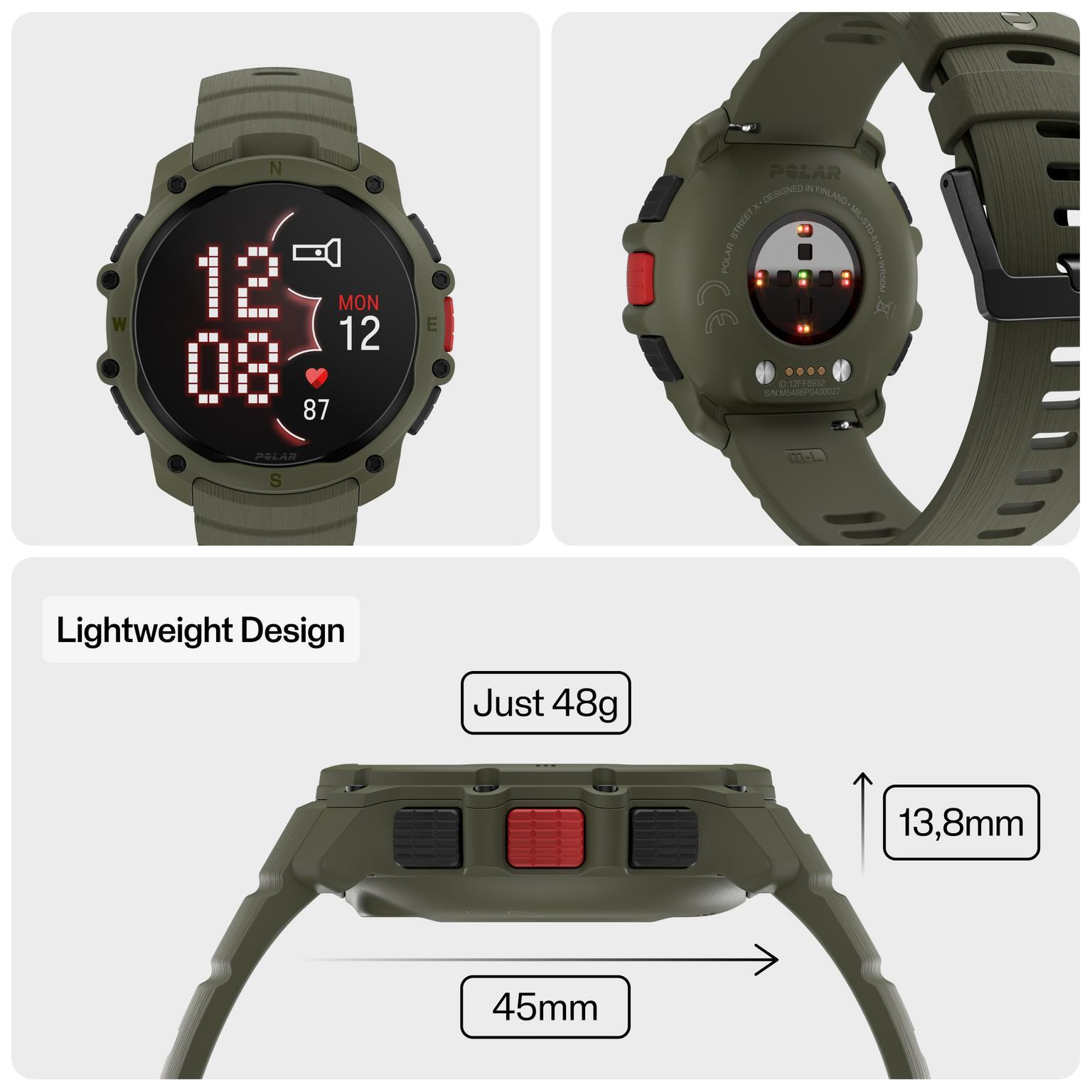 STREET X MULTISPORT WATCH S-L, sportsklokke - full image 3